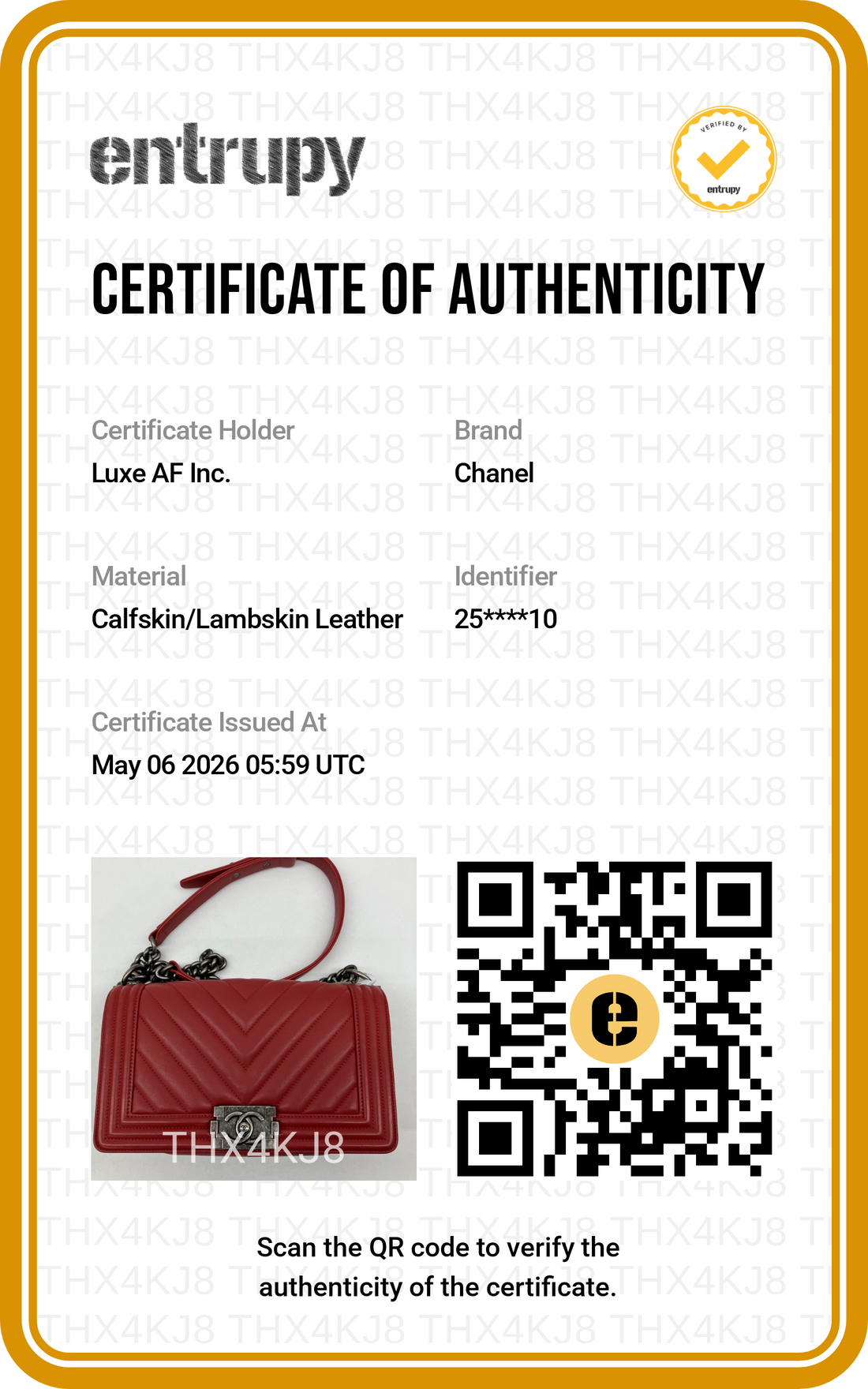 Chanel LeBoy Red Chevron Quilted Leather Flap Bag With Silver Buckle(25***10) CC1937