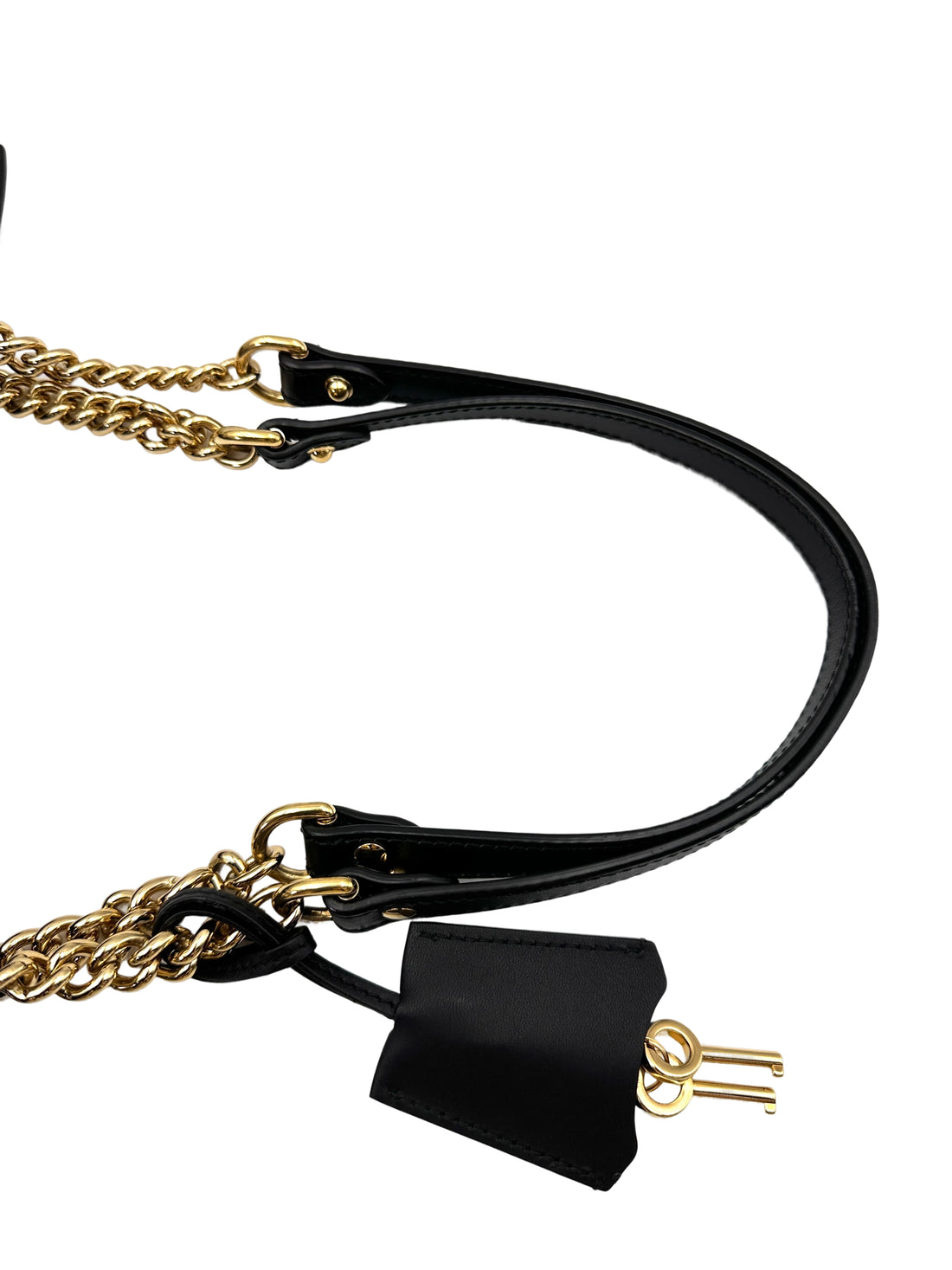 Gucci Padlock GG Supreme Medium Size Shoulder Bag With Black Trim GG896