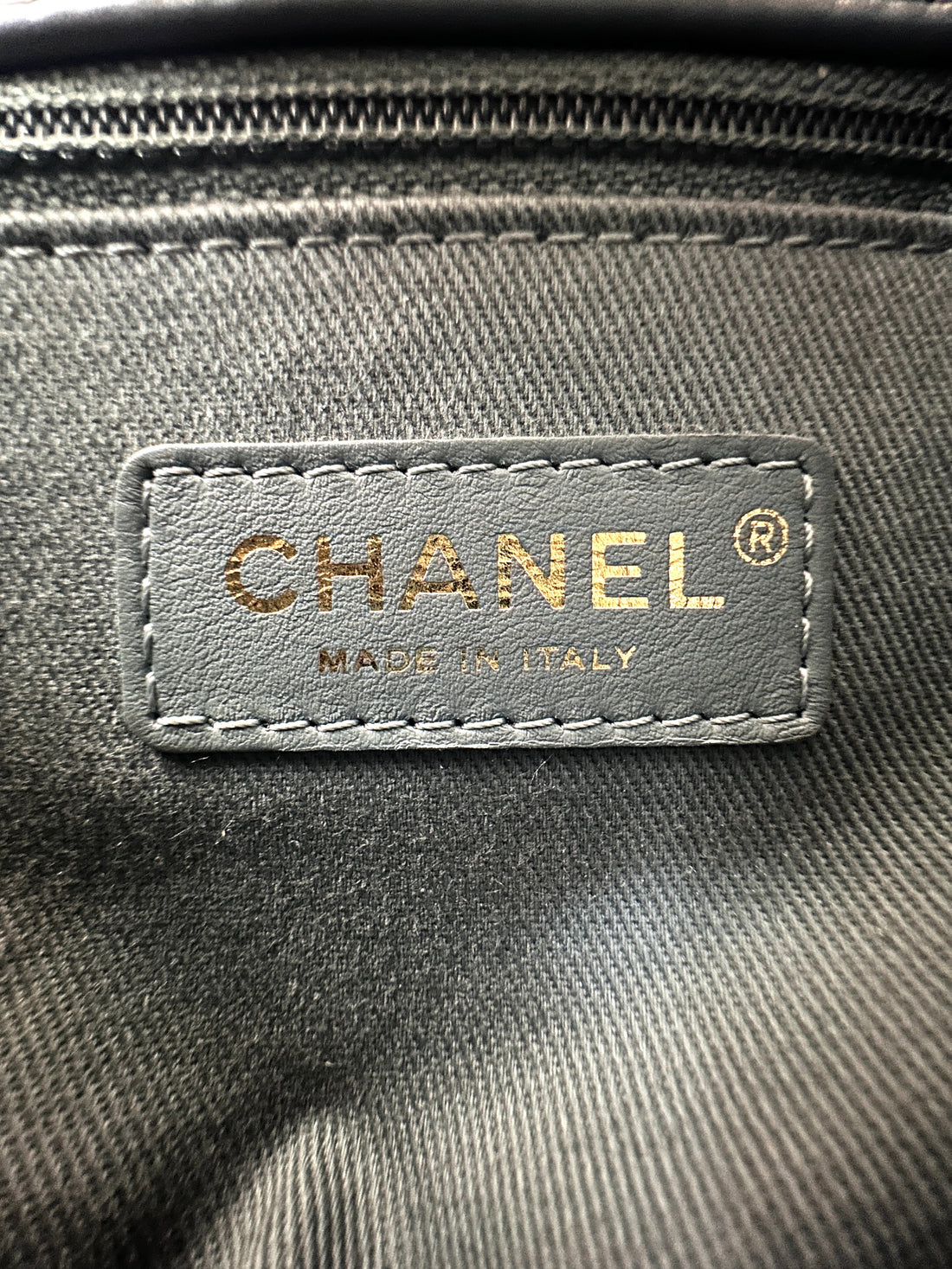 Chanel CoCo Handle Blue Chevron Quilted Leather Small Size Handle Bag With Gold Buckle(26***44) CC1865