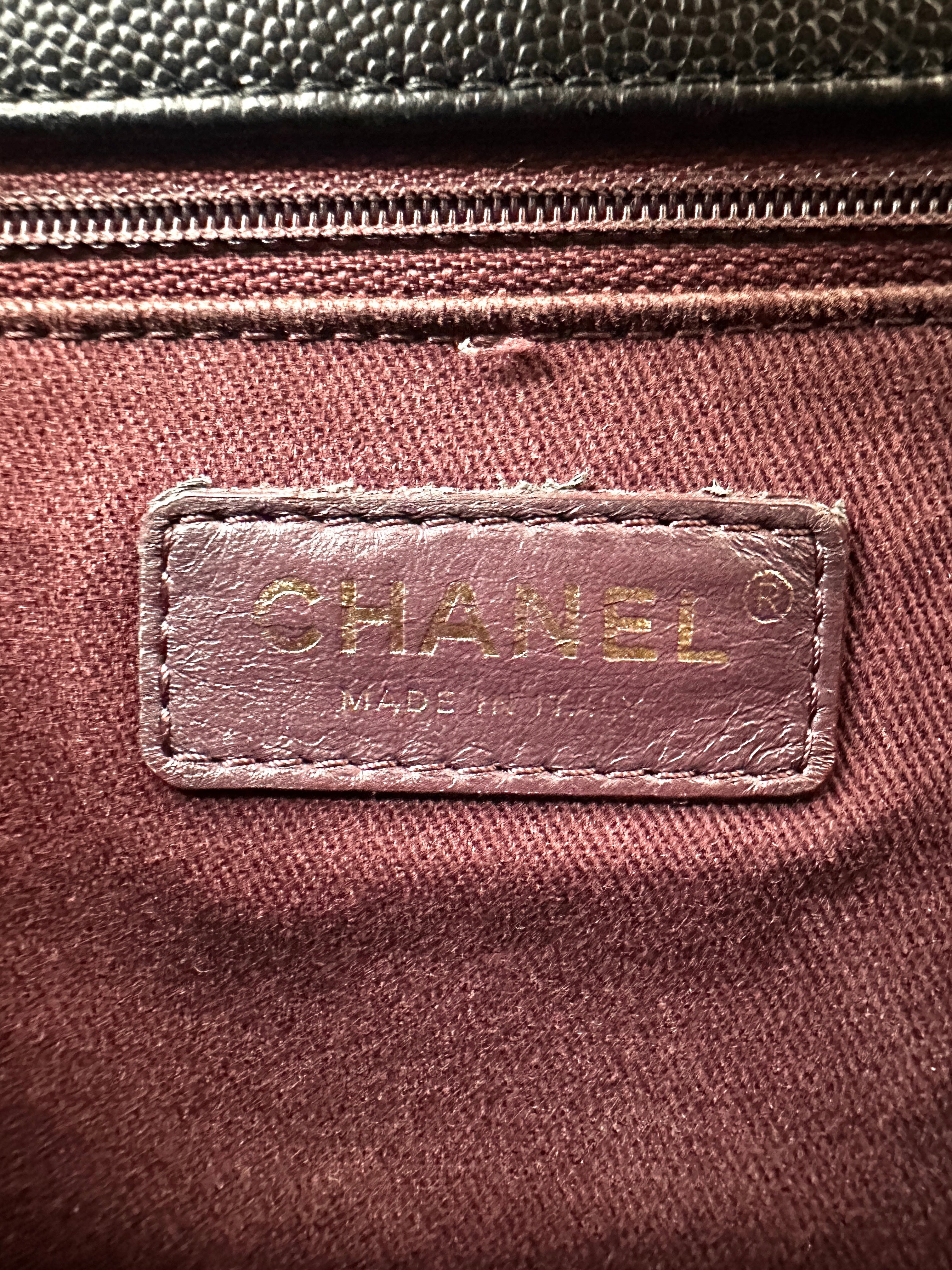 Chanel CoCo Handle Black Quilted Leather Medium Size Handle Bag With Gold Buckle(27***18) CC1866