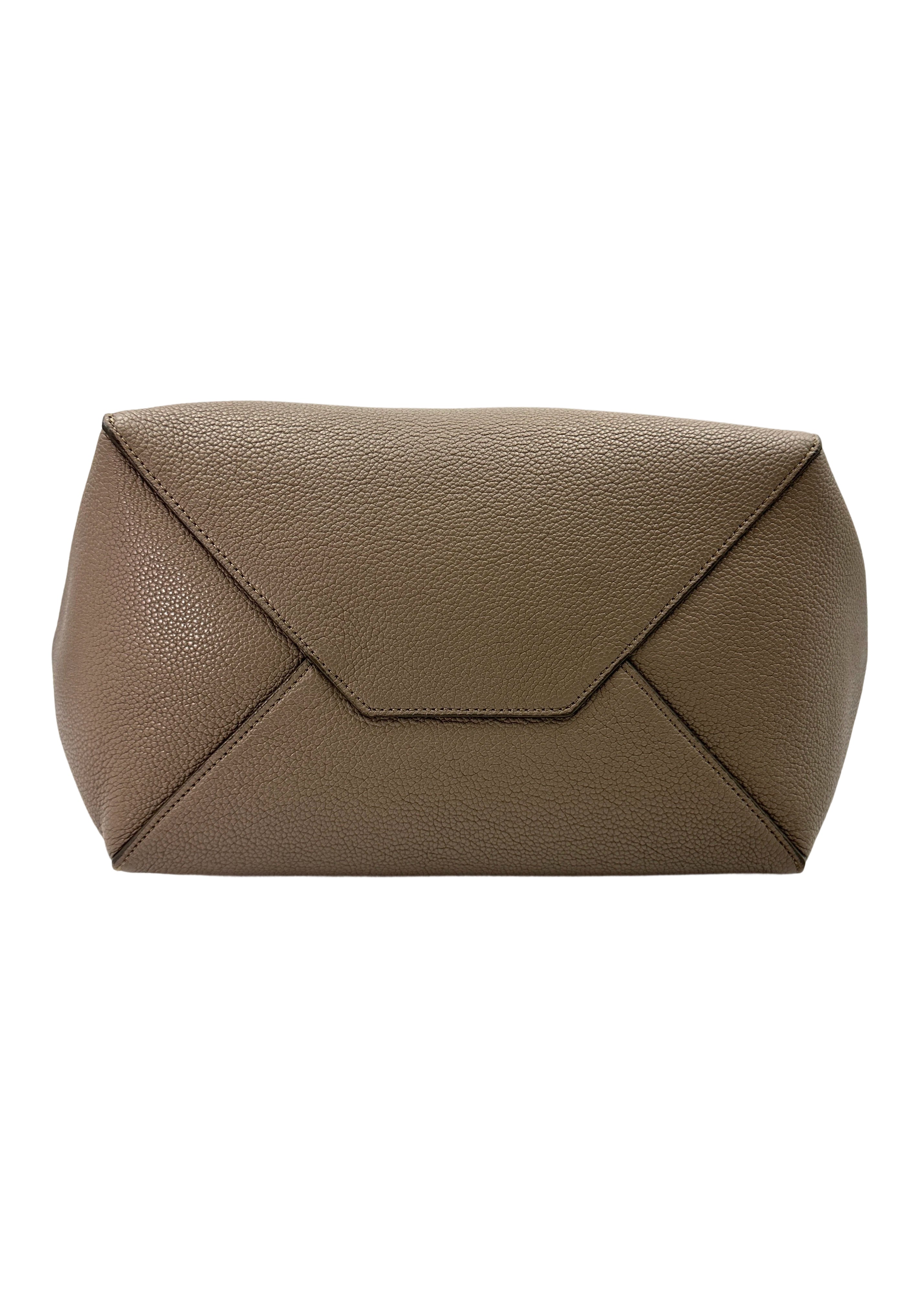 Celine Cabas Phantom Grey Leather Handle Bag CE157