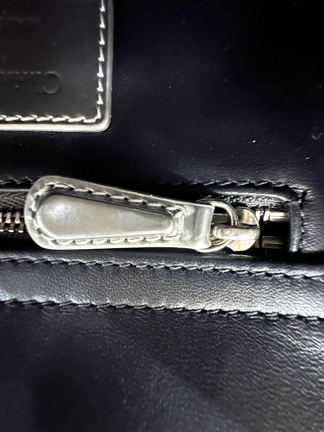 Christian Dior Lady Dior Metallic Silver Micro Cannage Leather Handle Bag With Silver Buckle DR714