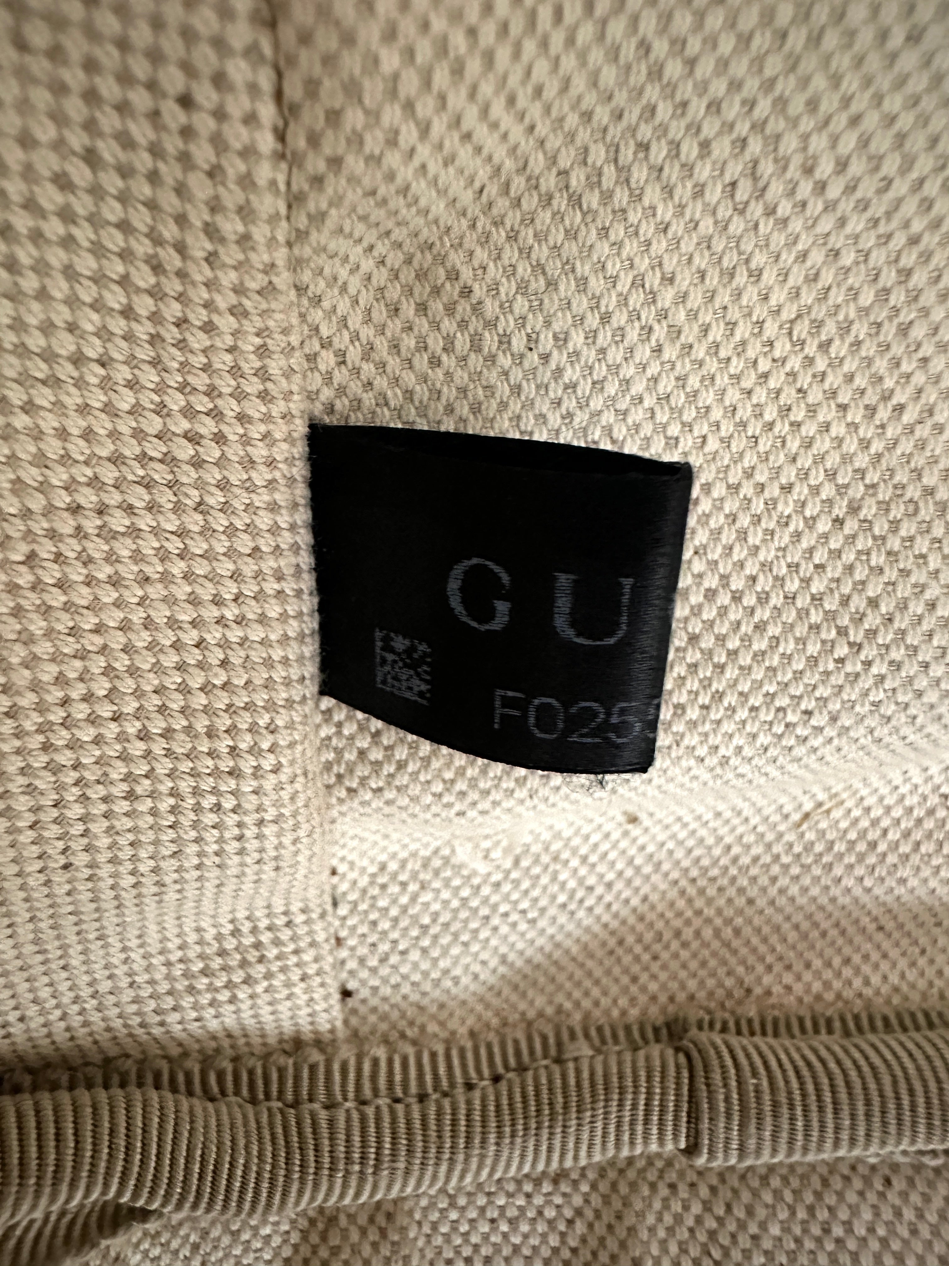 Gucci Tifosa Black Leather Basketball Shape Tote Handle Bag GG897