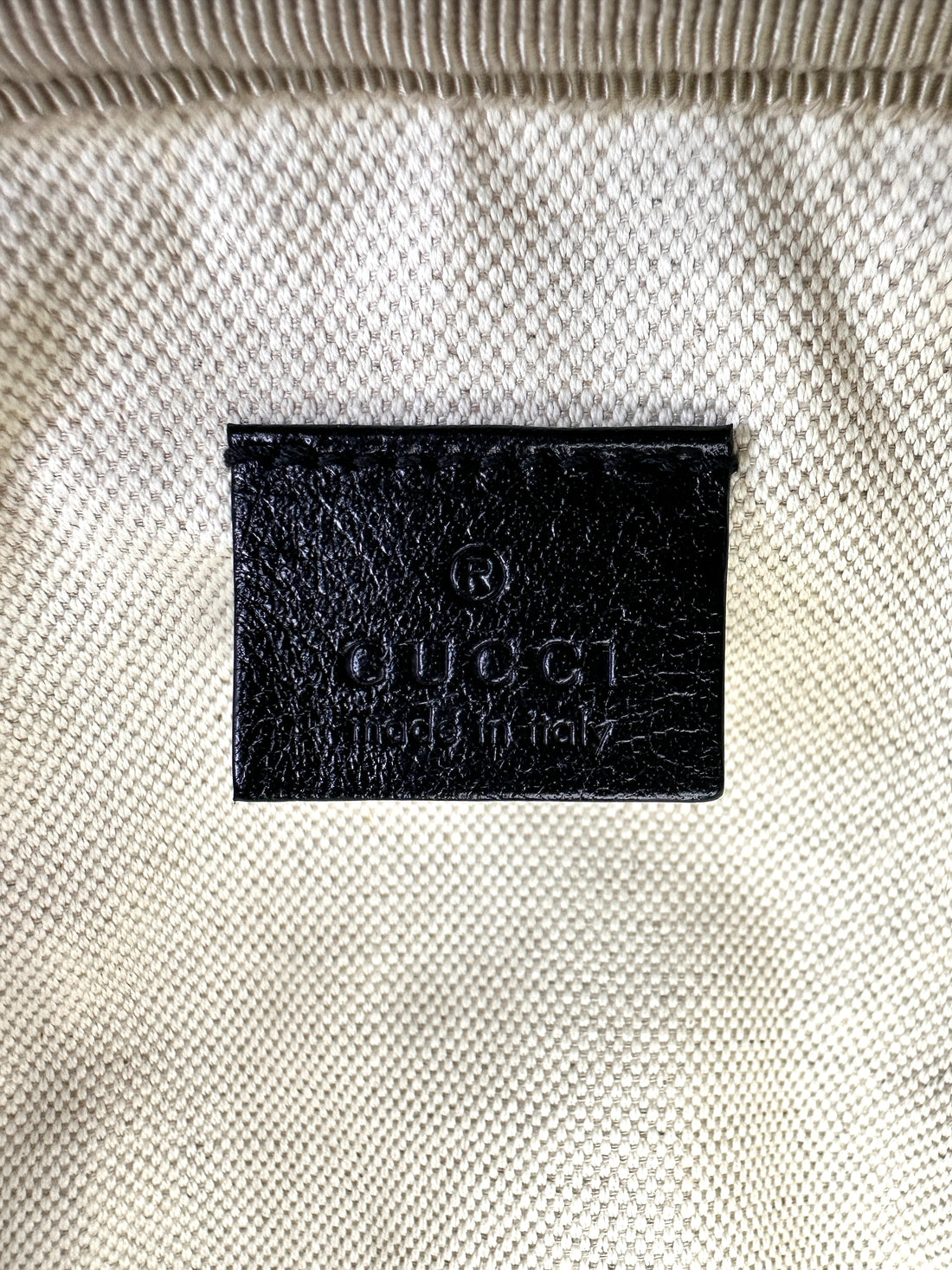 Gucci Tifosa Black Leather Basketball Shape Tote Handle Bag GG897