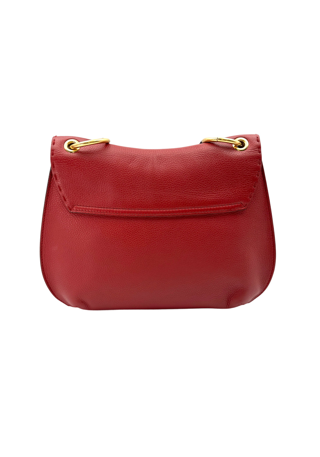 Gucci GG Marmont Animalier Tiger Handle Red Leather Shoulder Bag GG903