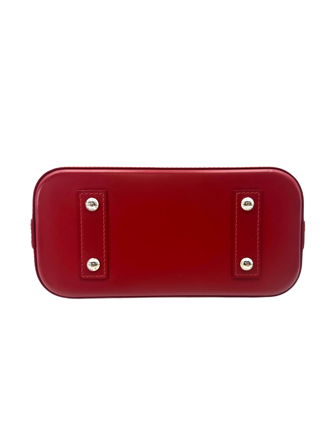 Louis Vuitton Alma BB Red Monogram Epi Leather Handle Bag LV2565