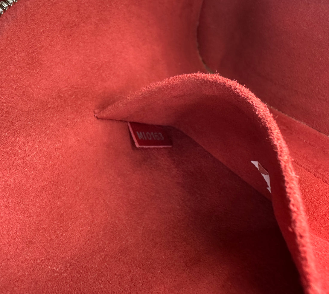 Louis Vuitton Alma BB Red Monogram Epi Leather Handle Bag LV2565