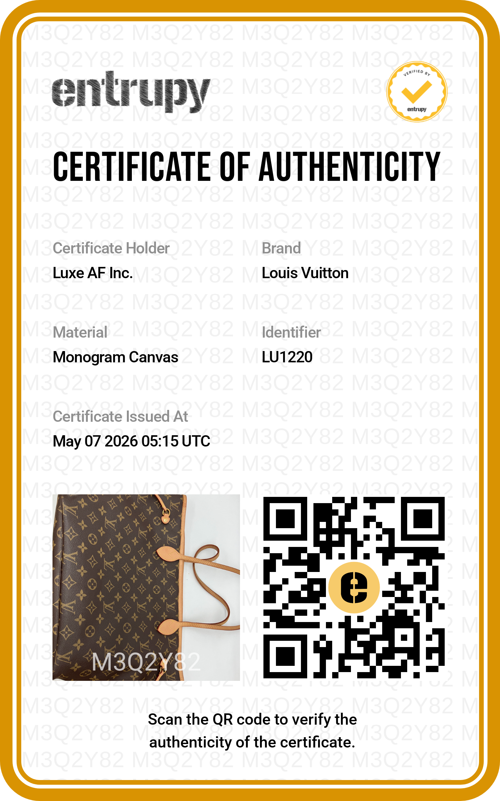 Louis Vuitton Neverfull MM Monogram Canvas Shoulder Bag LV2556