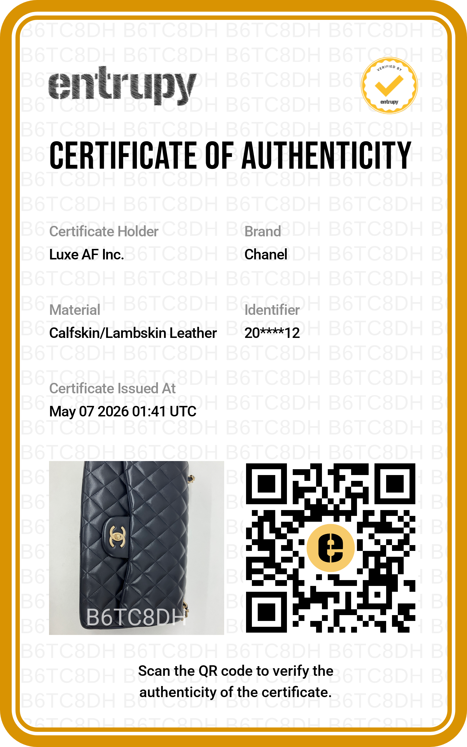 Chanel Classic Flap Black Quilted Leather Jumbo Flap Bag With Gold Buckle(20***12) CC1858