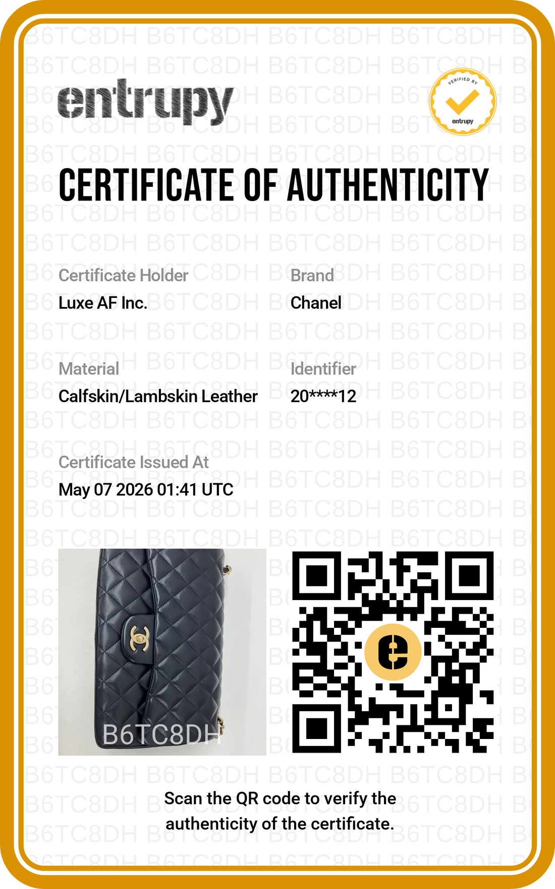 Chanel Classic Flap Black Quilted Leather Jumbo Flap Bag With Gold Buckle(20***12) CC1858