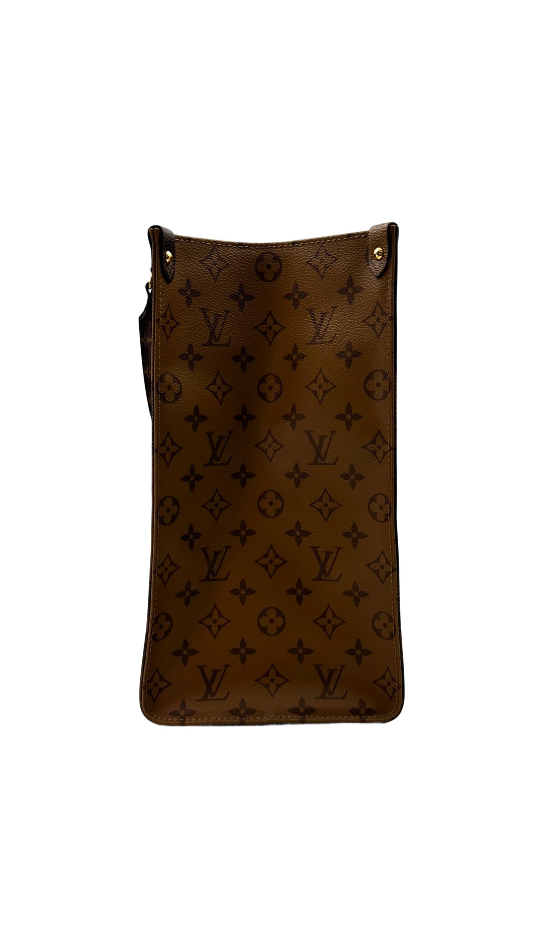 Louis Vuitton OnTheGo GM Brown Monogram Canvas Tote Handle Bag LV2571