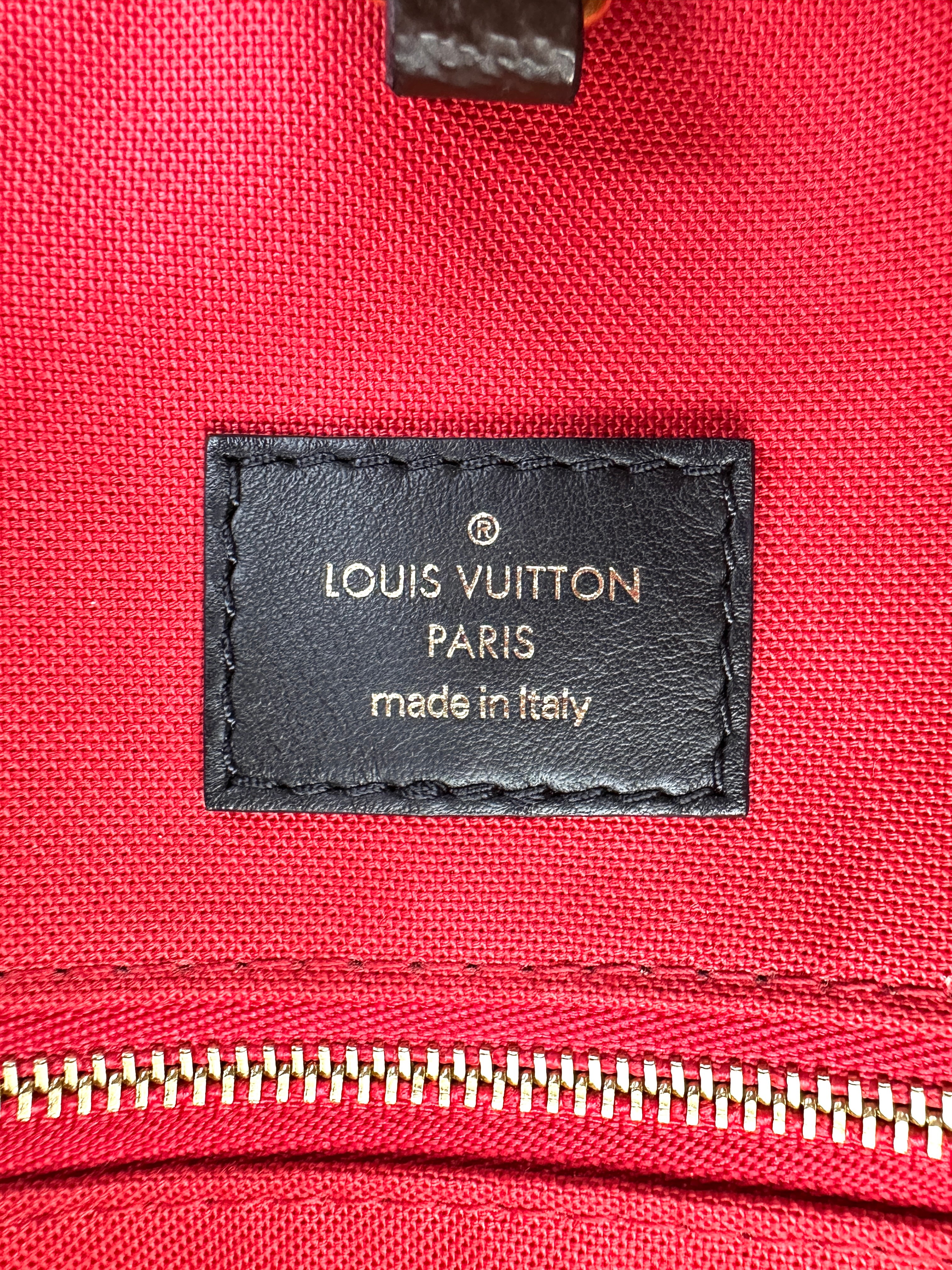 Louis Vuitton OnTheGo GM Brown Monogram Canvas Tote Handle Bag LV2571