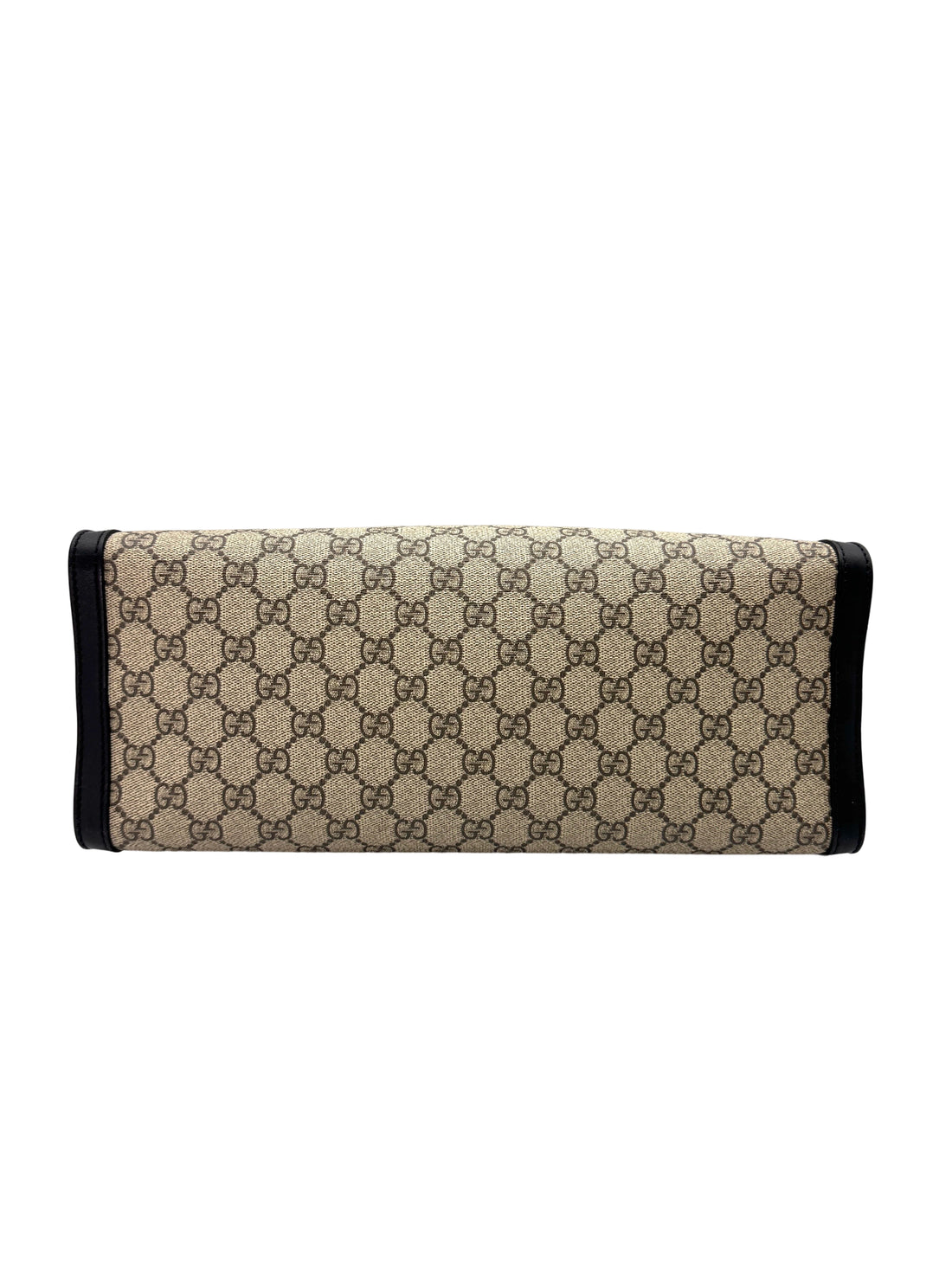 Gucci Padlock GG Supreme Shoulder Bag With Black Trim GG904