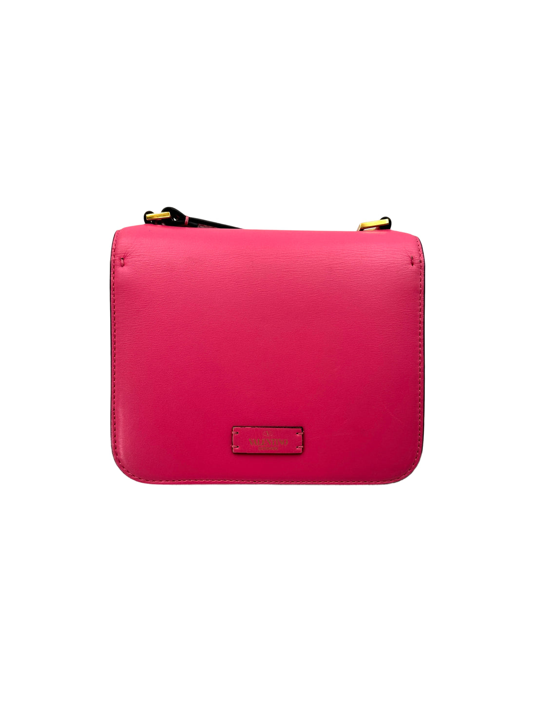 Valentino Garavani VSling Pink Leather Shoulder Bag VT28