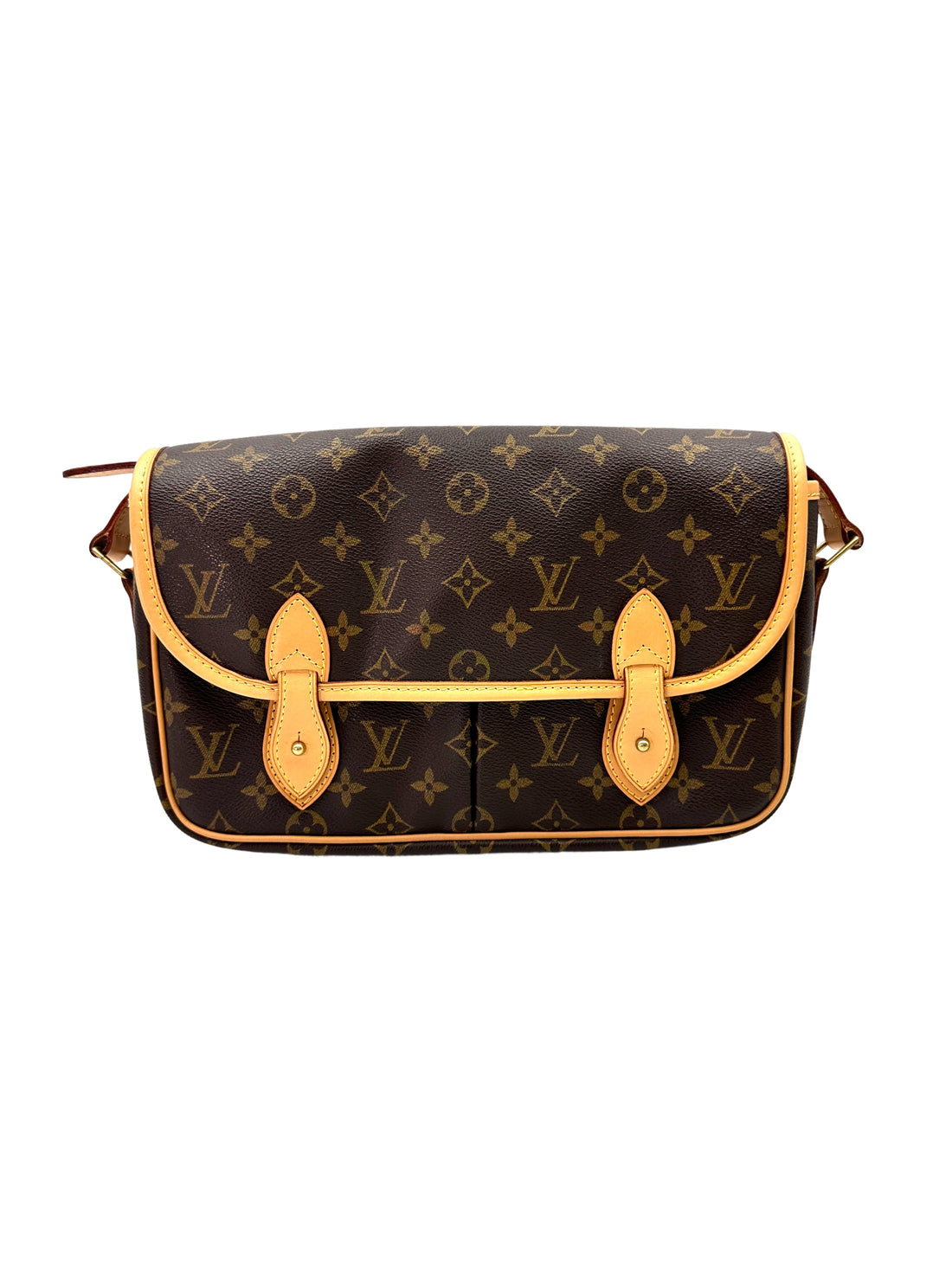 Louis Vuitton Sac Gibeciere Monogram Canvas Shoulder Bag LV2600