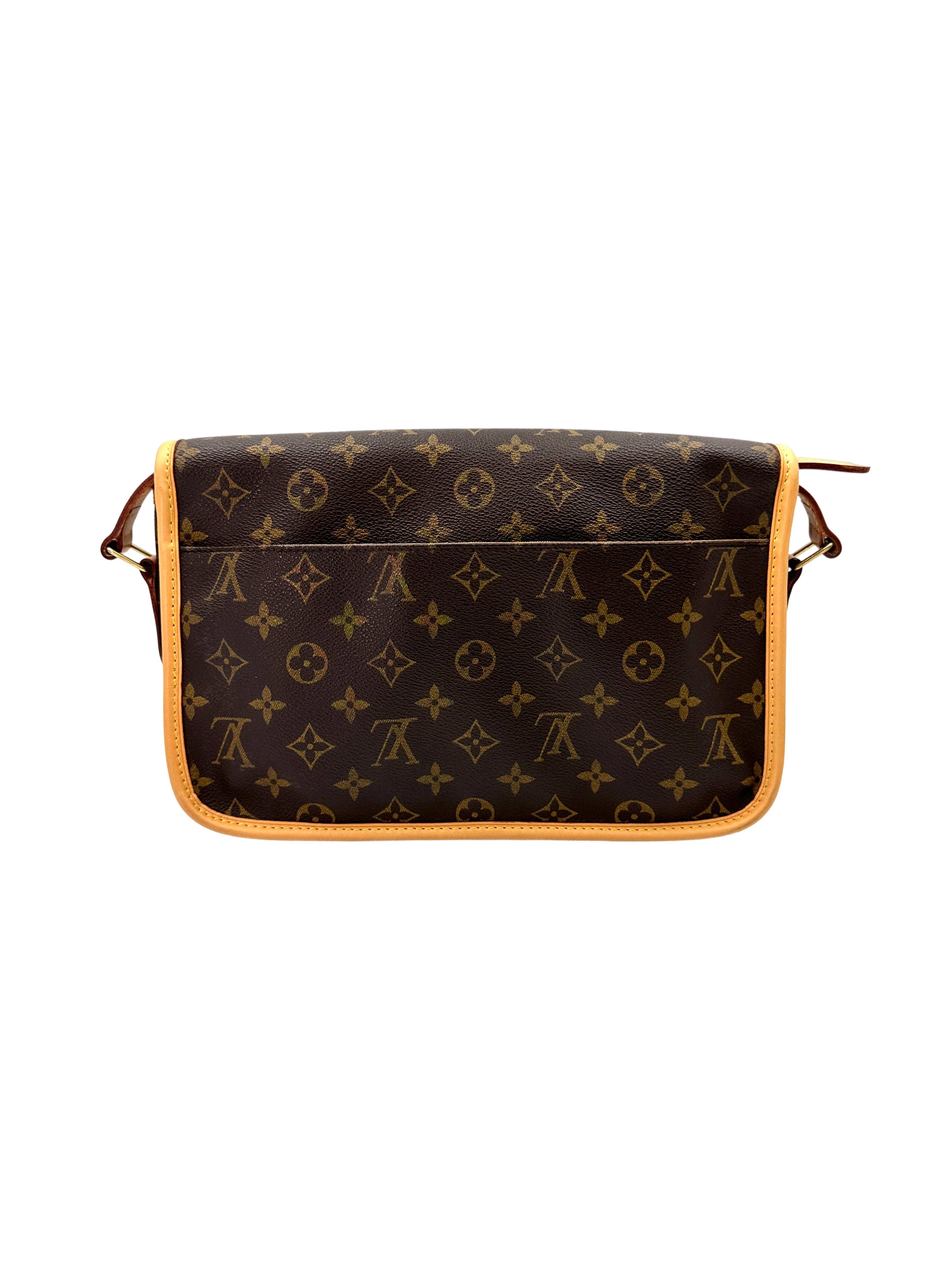 Louis Vuitton Sac Gibeciere Monogram Canvas Shoulder Bag LV2600