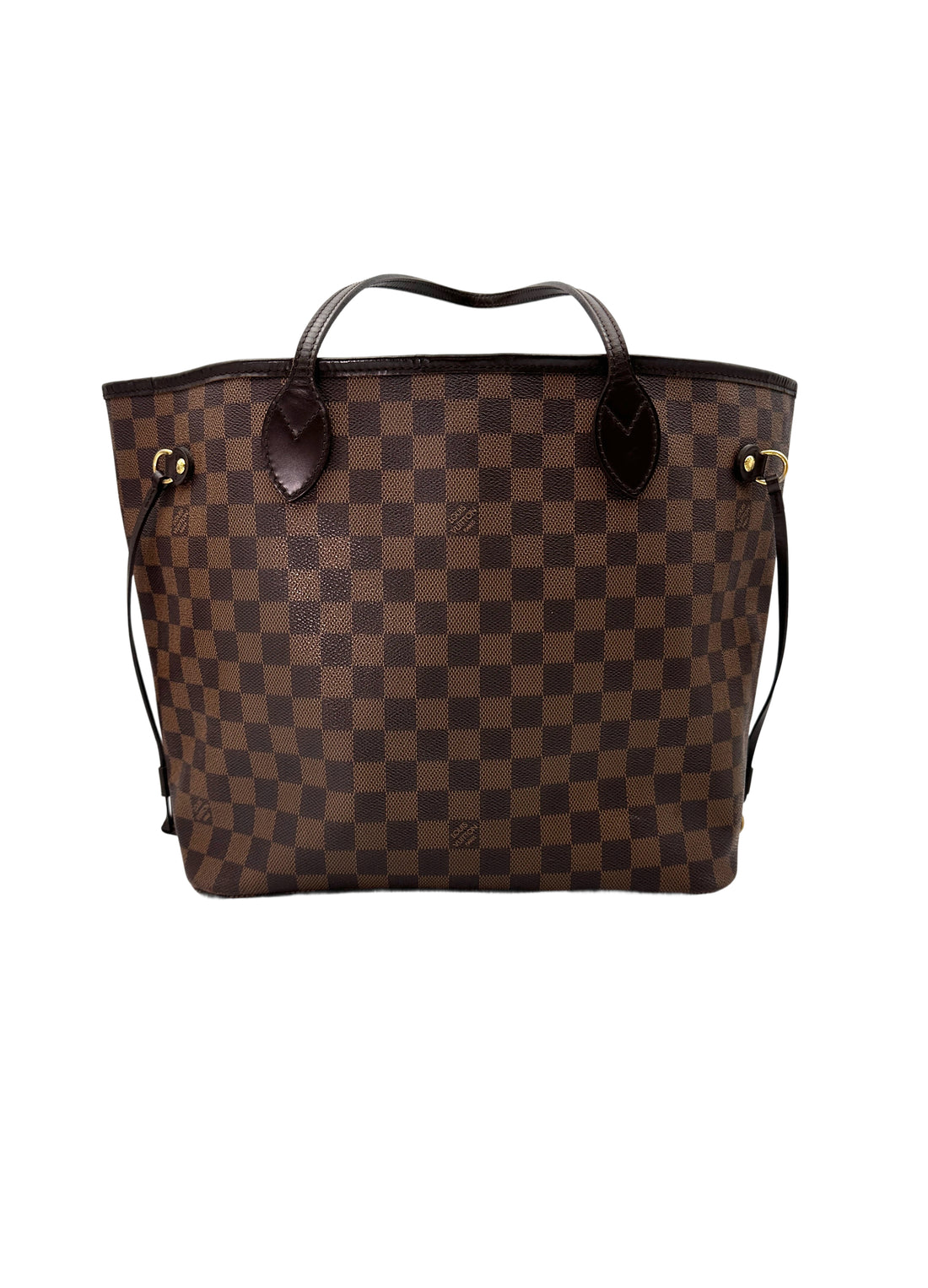 Louis Vuitton Neverfull MM Damier Ebene Tote Handle Bag LV2579