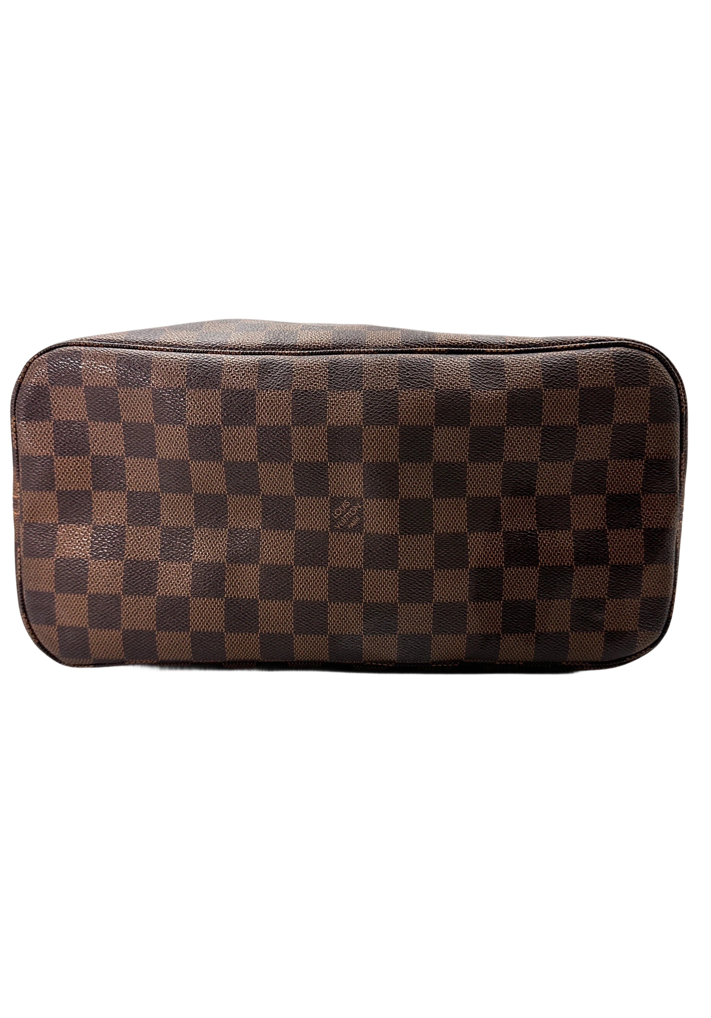 Louis Vuitton Neverfull MM Damier Ebene Tote Handle Bag LV2579