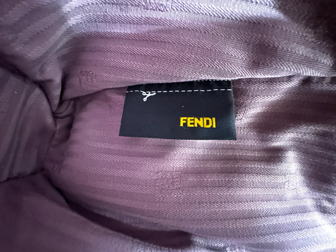 Fendi 2Jours Pink Leather Tote Handle Bag FF101