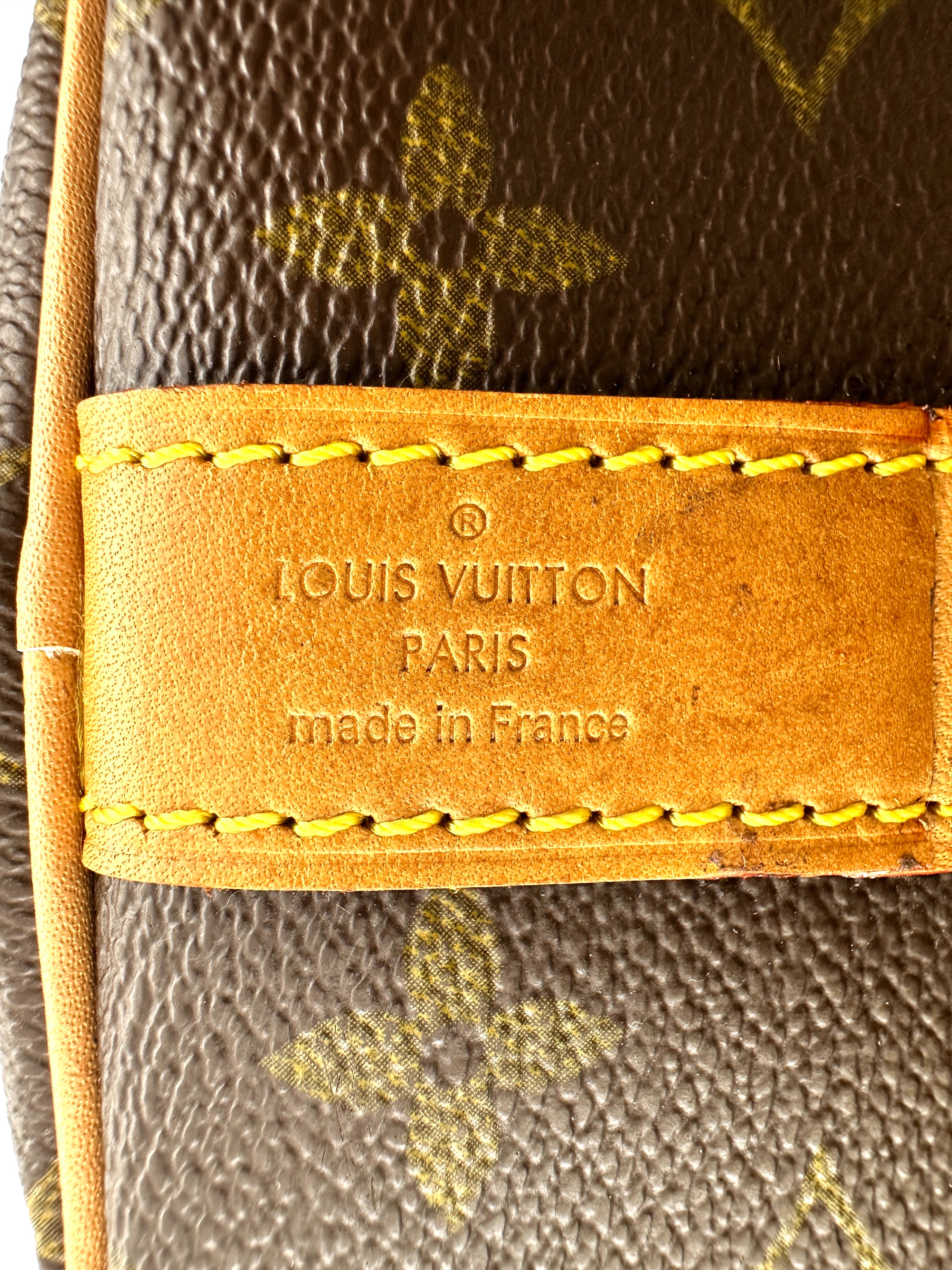 Louis Vuitton Keepall Monogram Canvas Handle Bag LV2606
