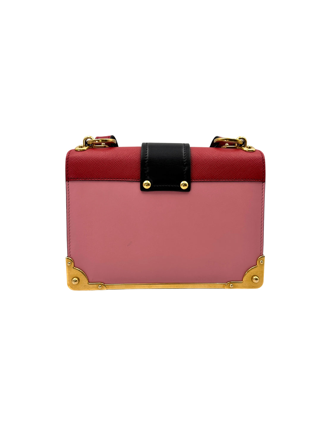 Prada Cahier Astrology Embellished Pink Leather Small Size Shoulder Bag PR306