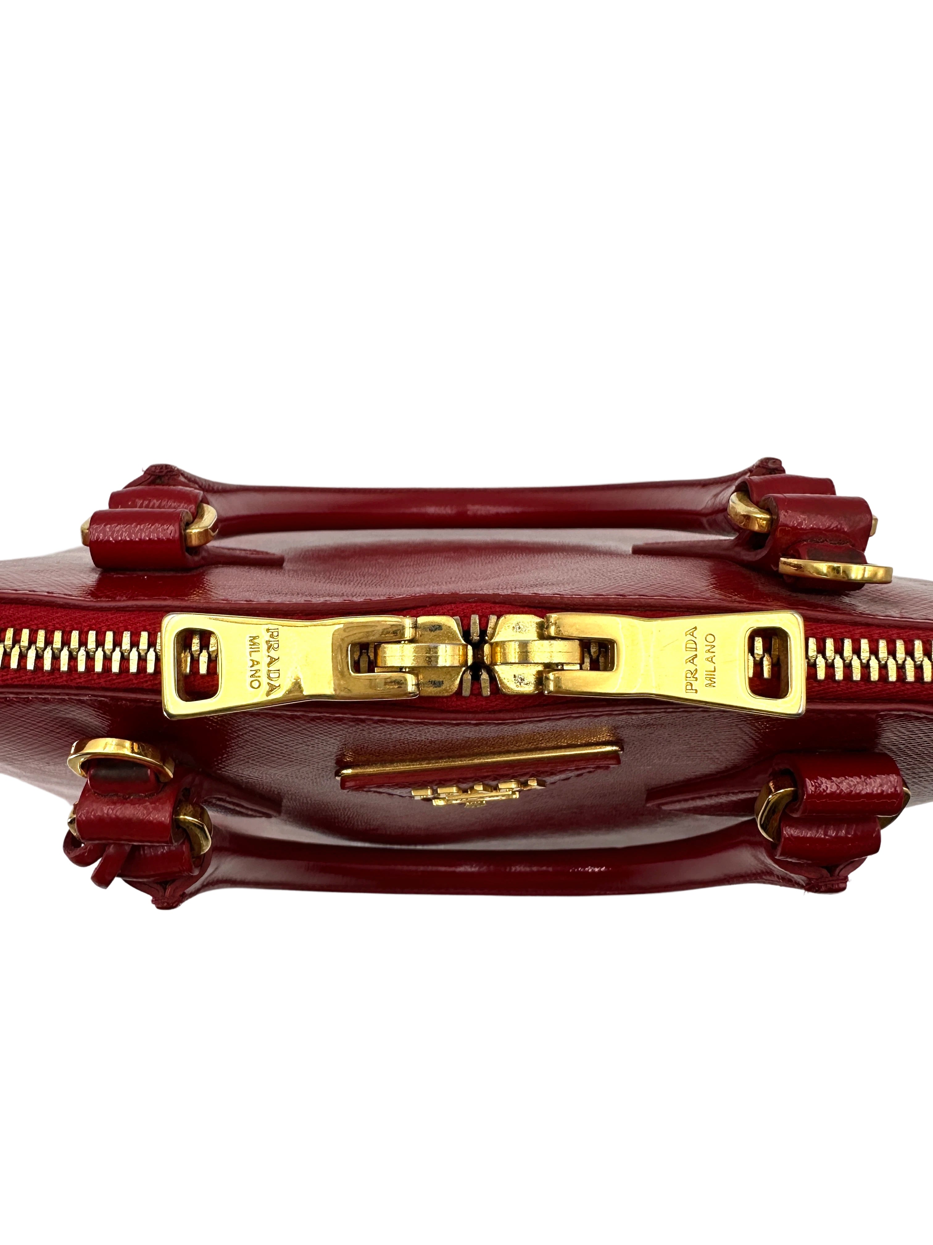 Prada Promenade Saffiano Leather Handle Bag PR305