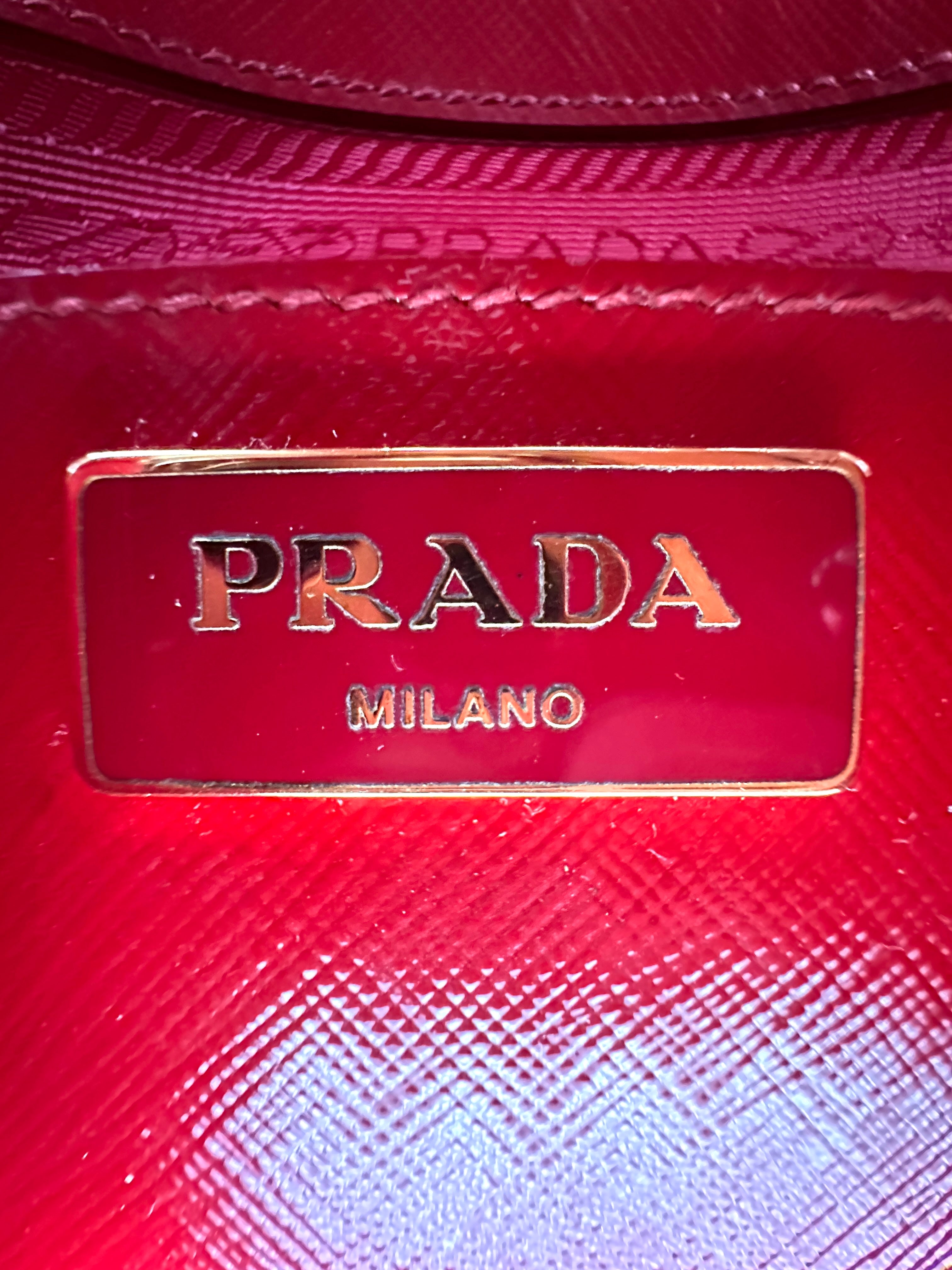 Prada Promenade Saffiano Leather Handle Bag PR305
