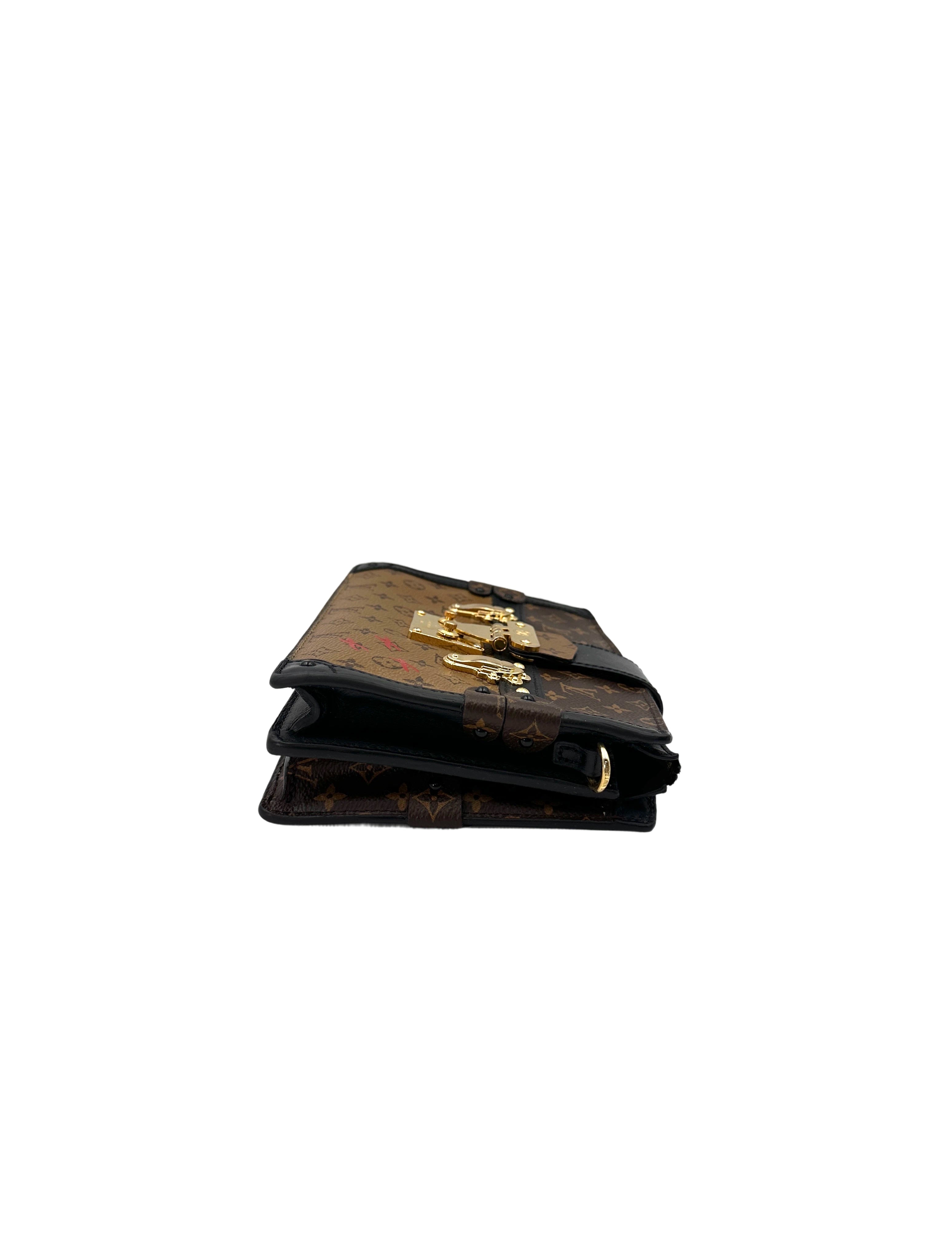Louis Vuitton Trunk Clutch Monogram Canvas Bag LV2587