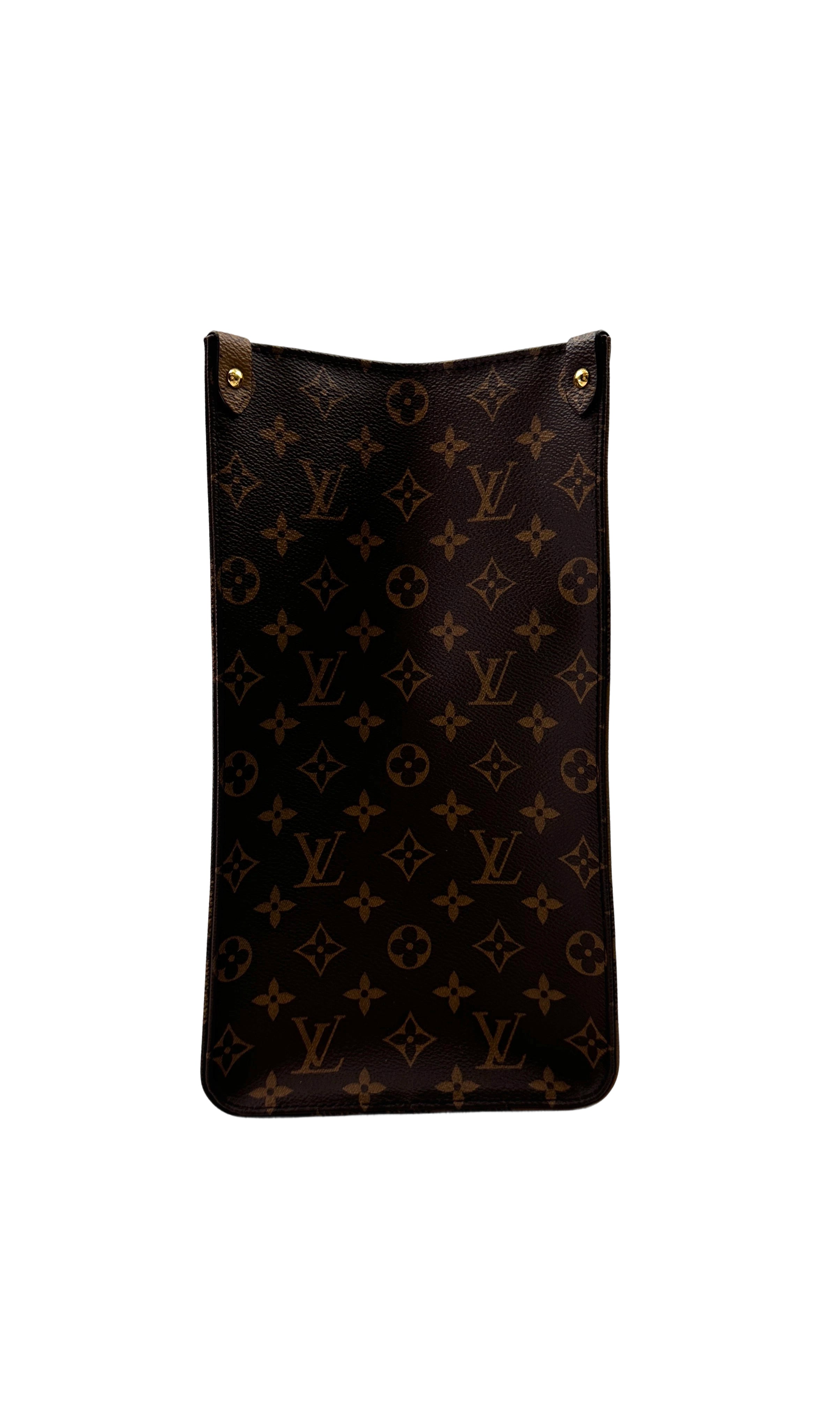 Louis Vuitton OnTheGo Brown Monogram Canvas Tote Handle Bag LV2589