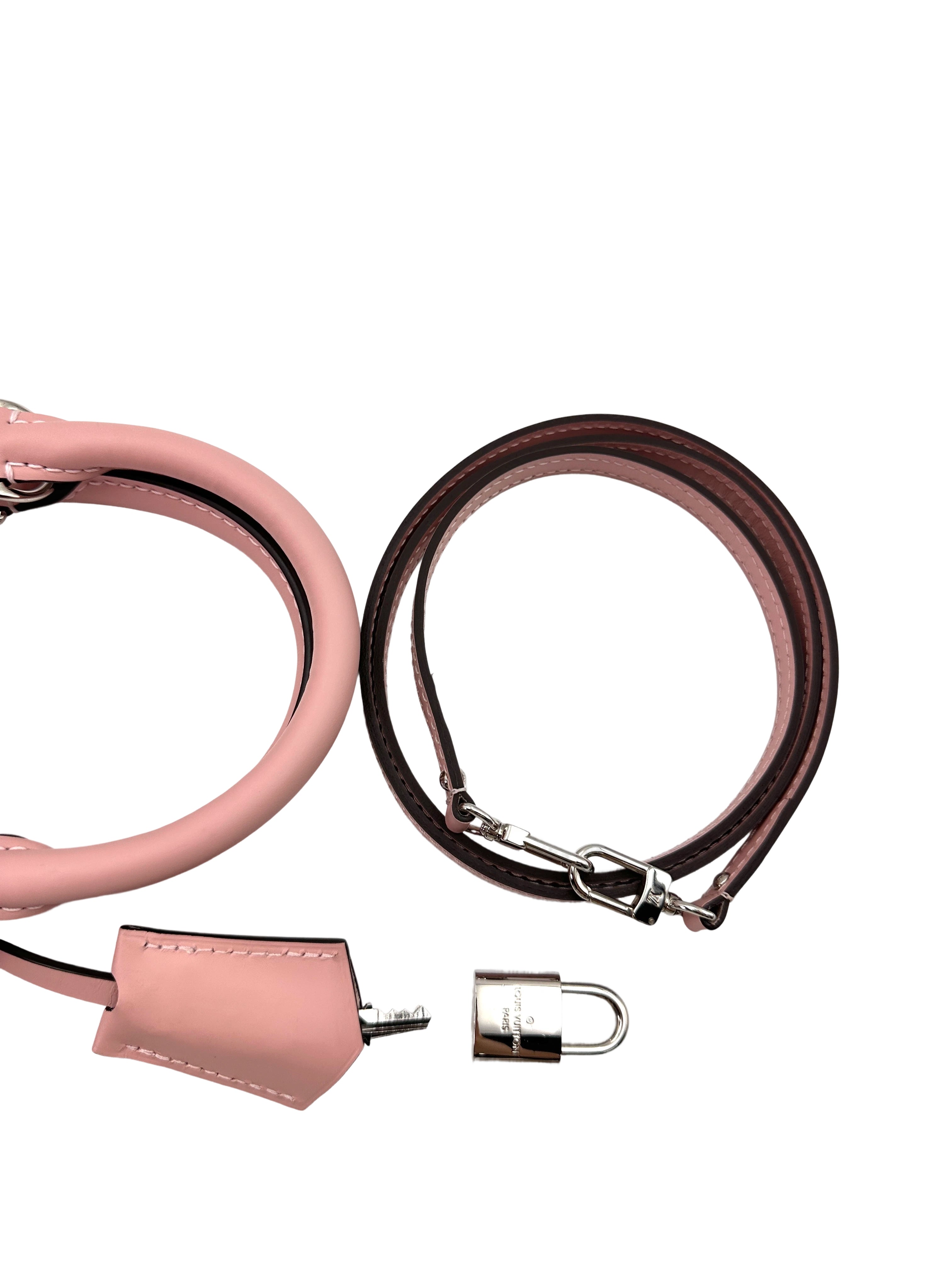 Louis Vuitton Alma BB Pink Epi Leather Handle Bag LV2590