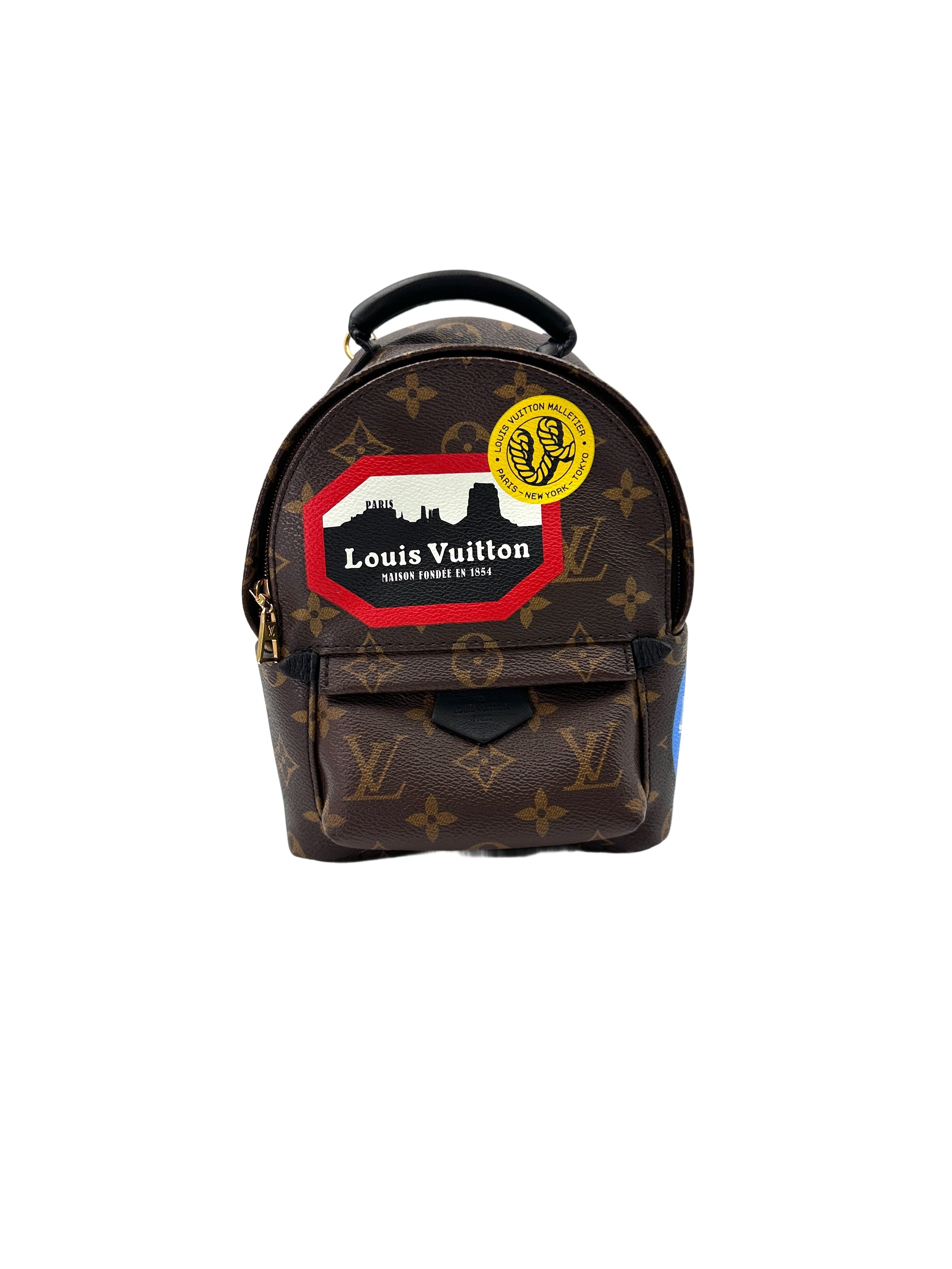 Louis Vuitton World Tour Palm Springs Monogram Canvas Backpack LV2591