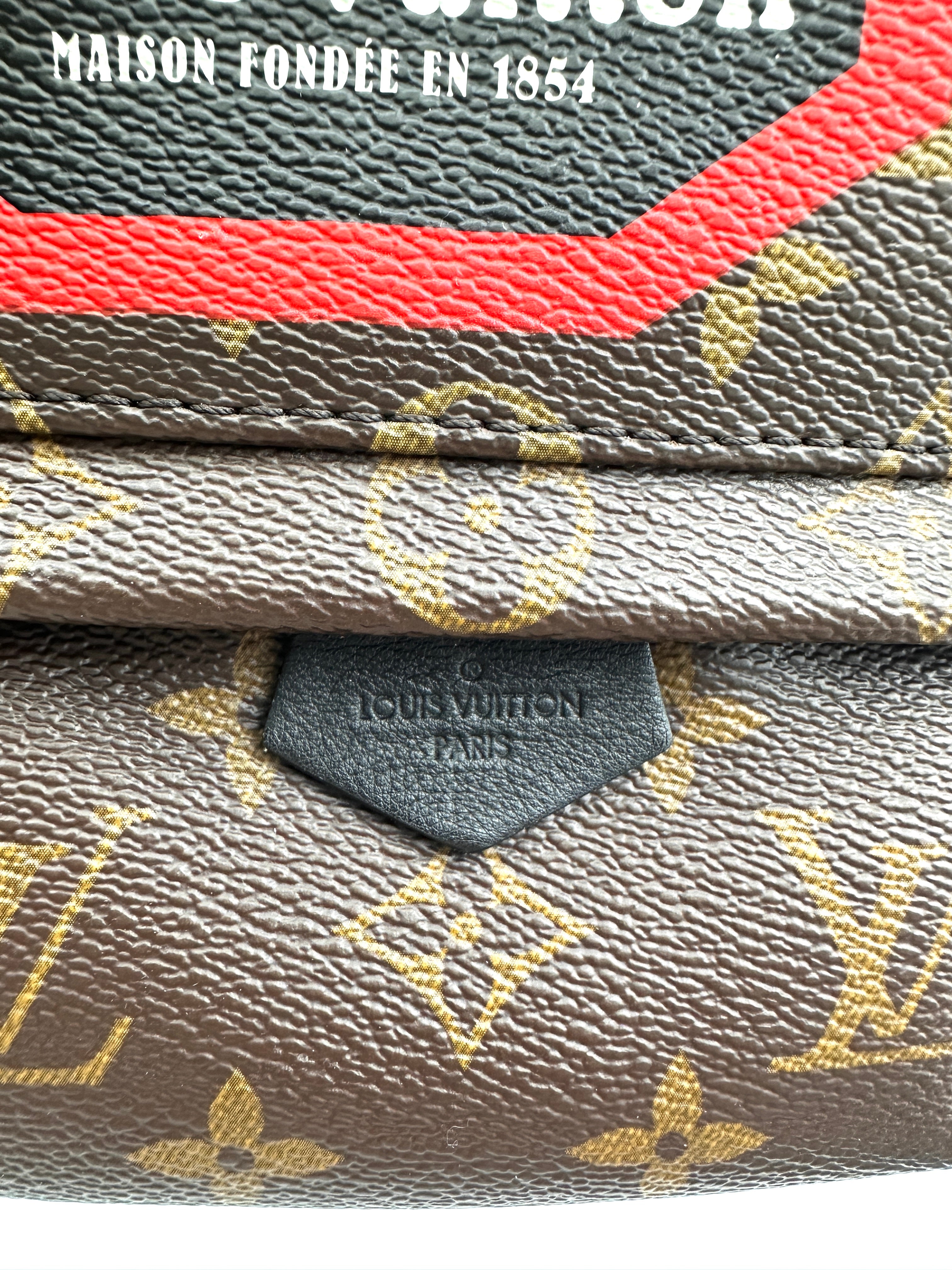Louis Vuitton World Tour Palm Springs Monogram Canvas Backpack LV2591