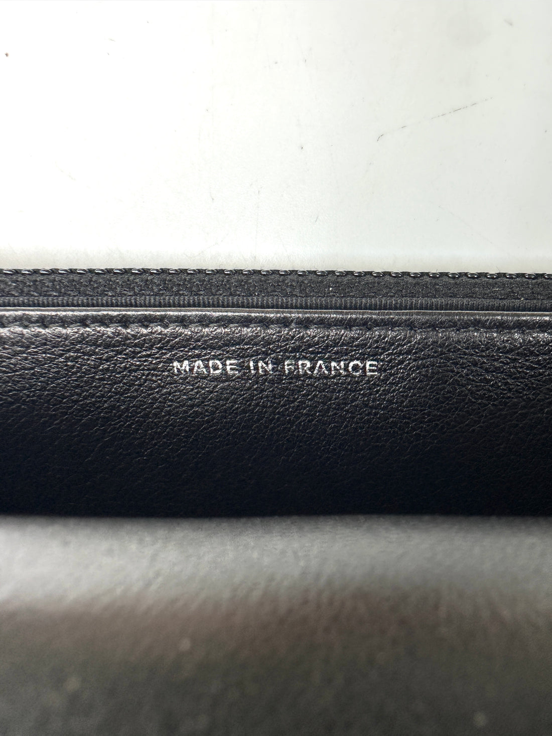 Chanel Black Quilted Patent Leather Wallet On Chain With Silver Buckle(22***10) IRIS208