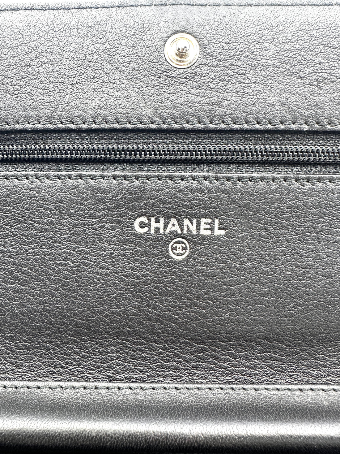 Chanel Black Quilted Calfskin Diamond Stitch Wallet On Chain(19***54) CC1880