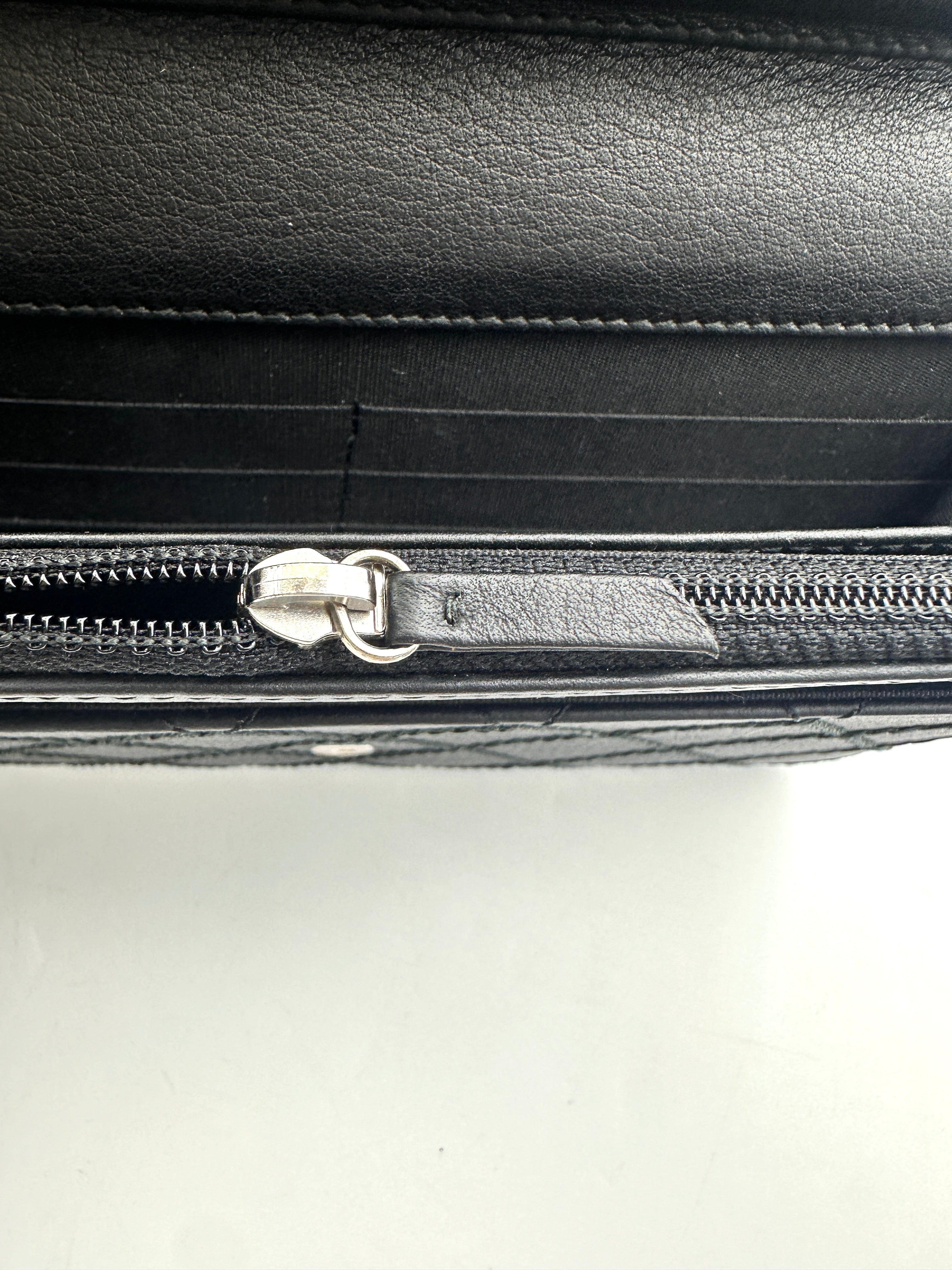 Chanel Black Quilted Calfskin Diamond Stitch Wallet On Chain(19***54) CC1880