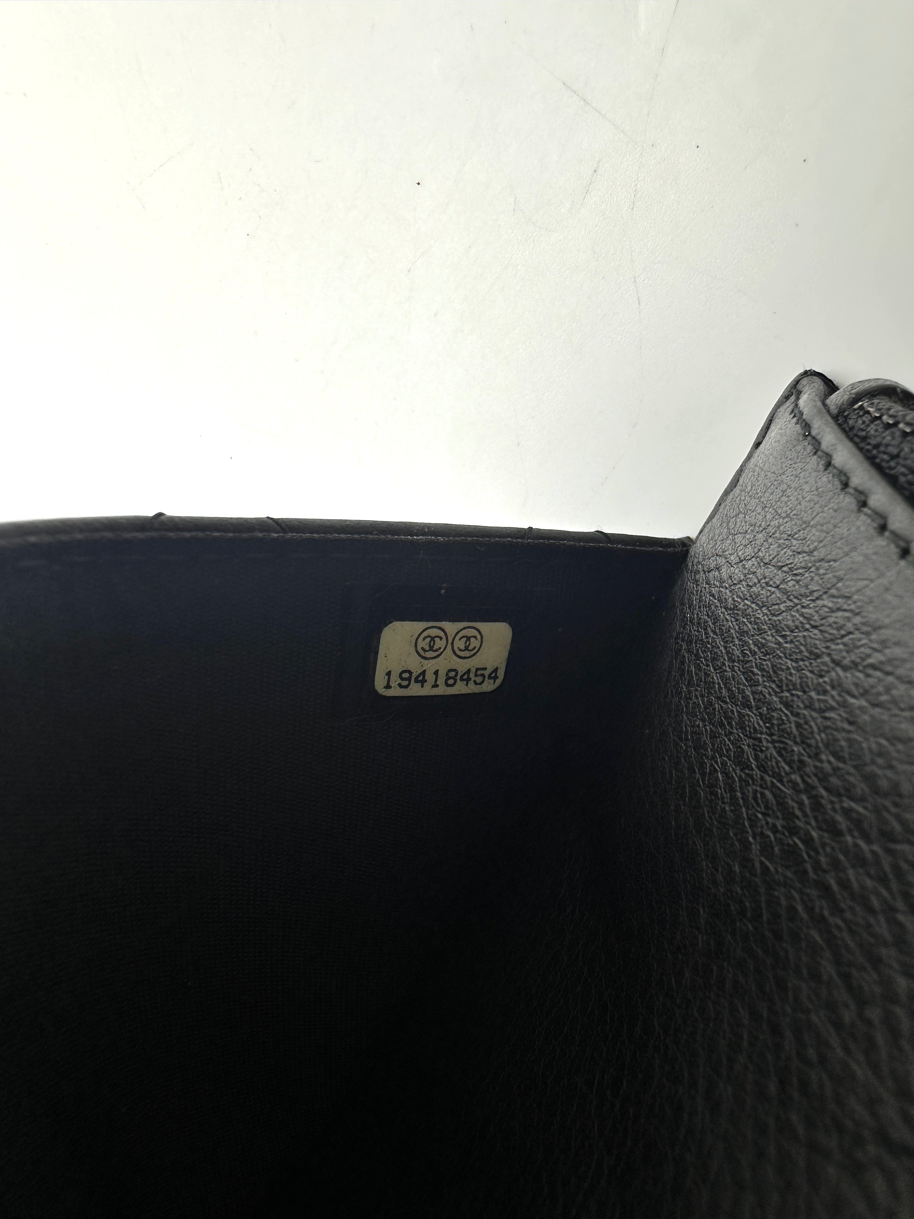Chanel Black Quilted Calfskin Diamond Stitch Wallet On Chain(19***54) CC1880