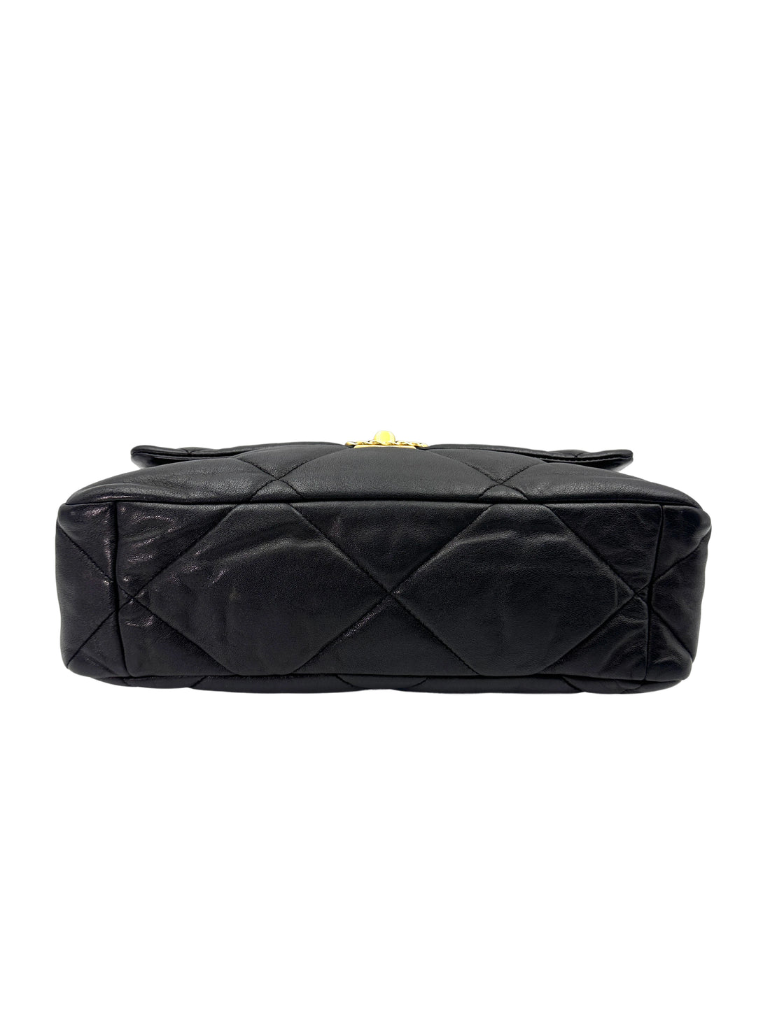 Chanel 19Bag Black Quilted Leather Flap Bag With Gold Hardware(29***55) CC1879