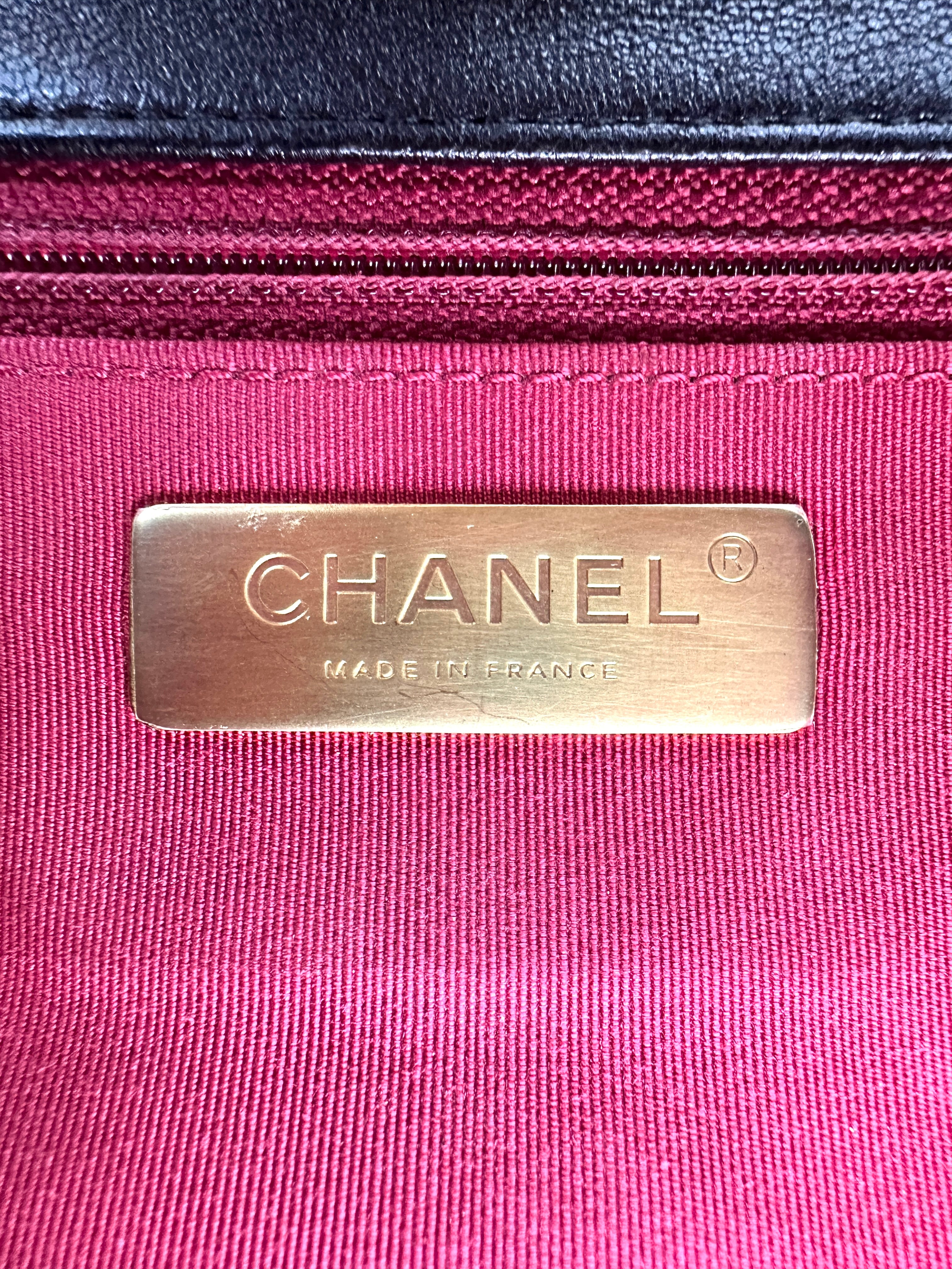 Chanel 19Bag Black Quilted Leather Flap Bag With Gold Hardware(29***55) CC1879