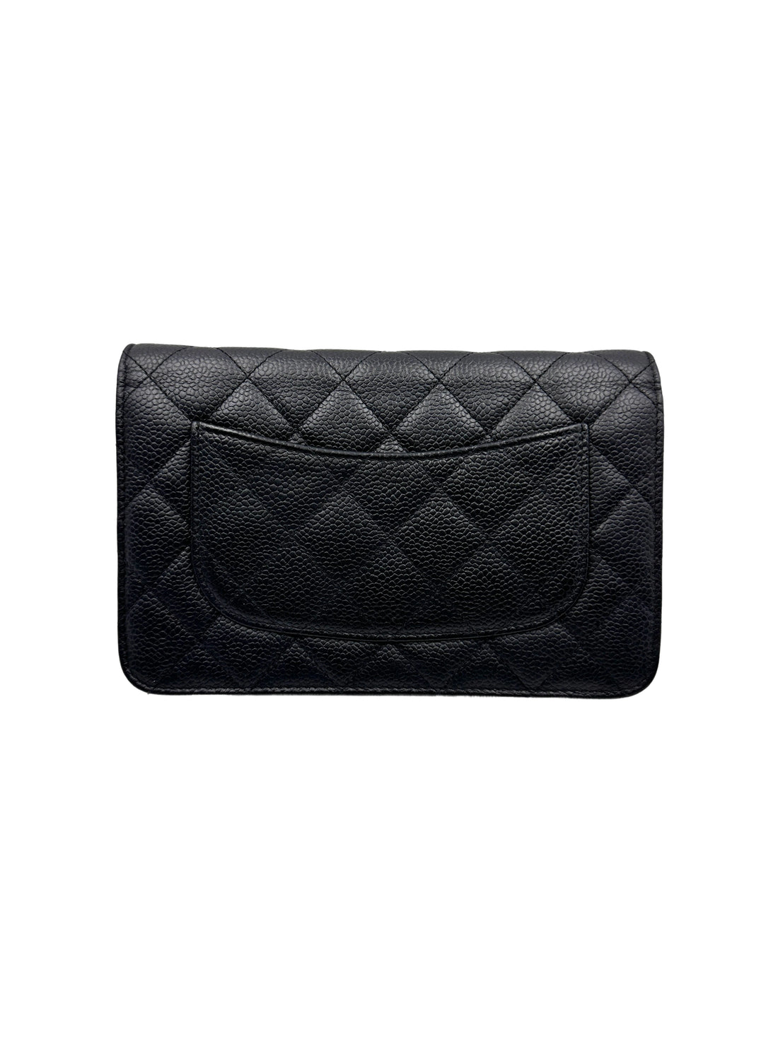 Chanel Black Quilted Leather Flap Bag With Gold Buckle(23***45) IRIS210