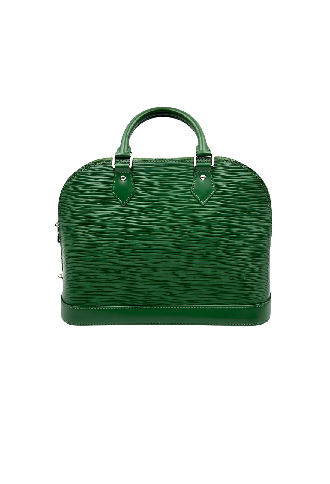 Louis Vuitton Alma Green Epi Leather Handle Bag LV2593