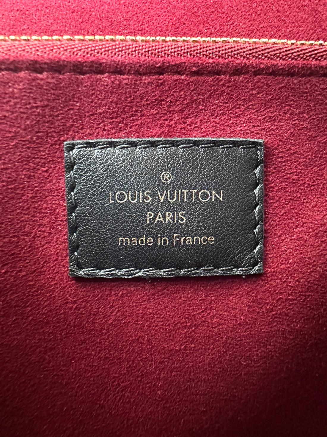 Louis Vuitton Passy Monogram Canvas Chain Shoulder Bag LV2595