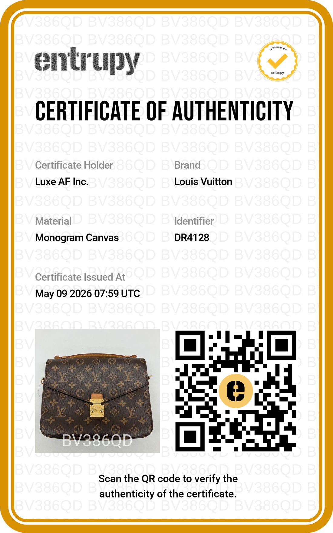 Louis Vuitton Monogram Canvas Pochette Metis LV2594