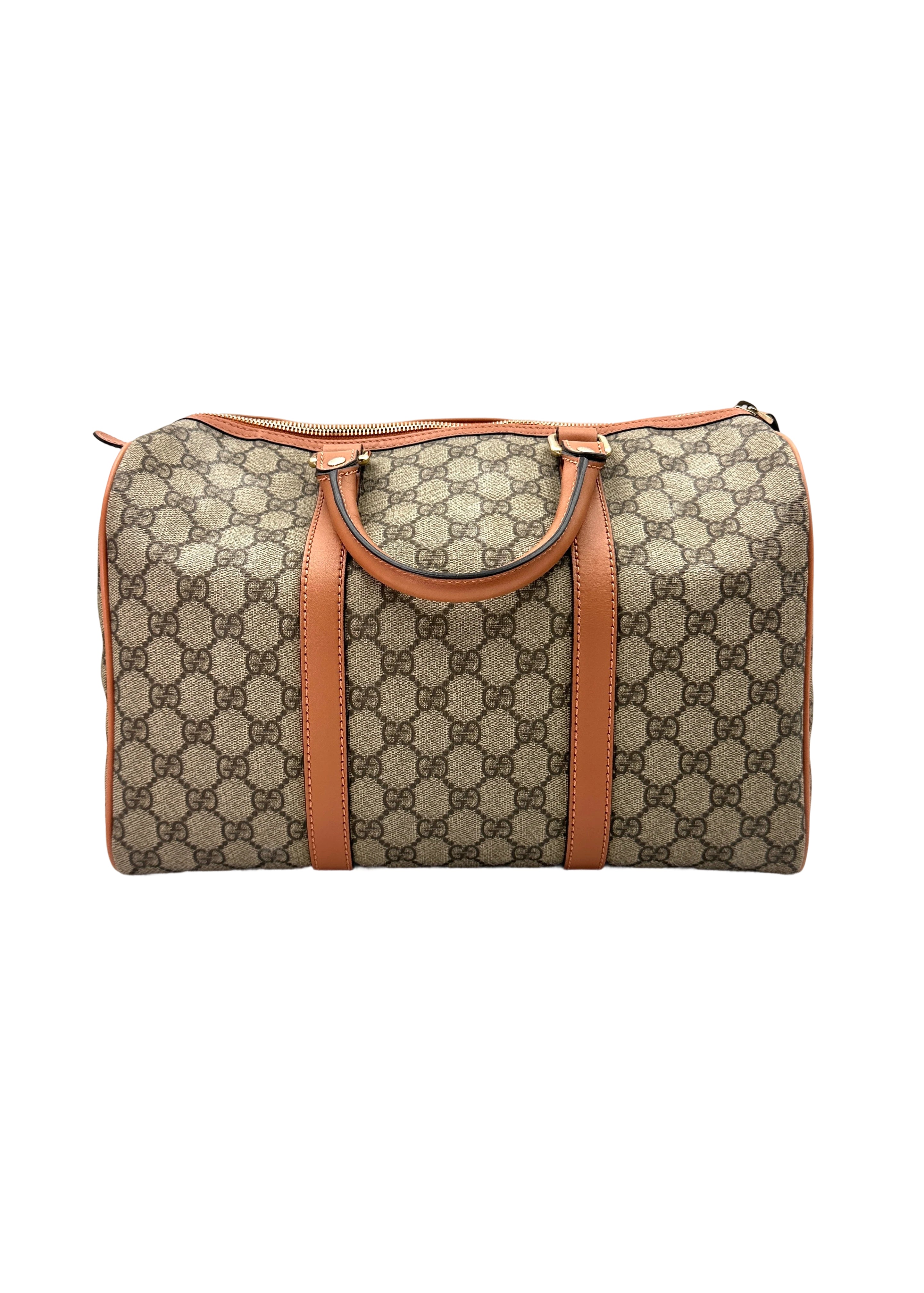 Gucci GG Supreme Canvas Boston Handle Bag GG911