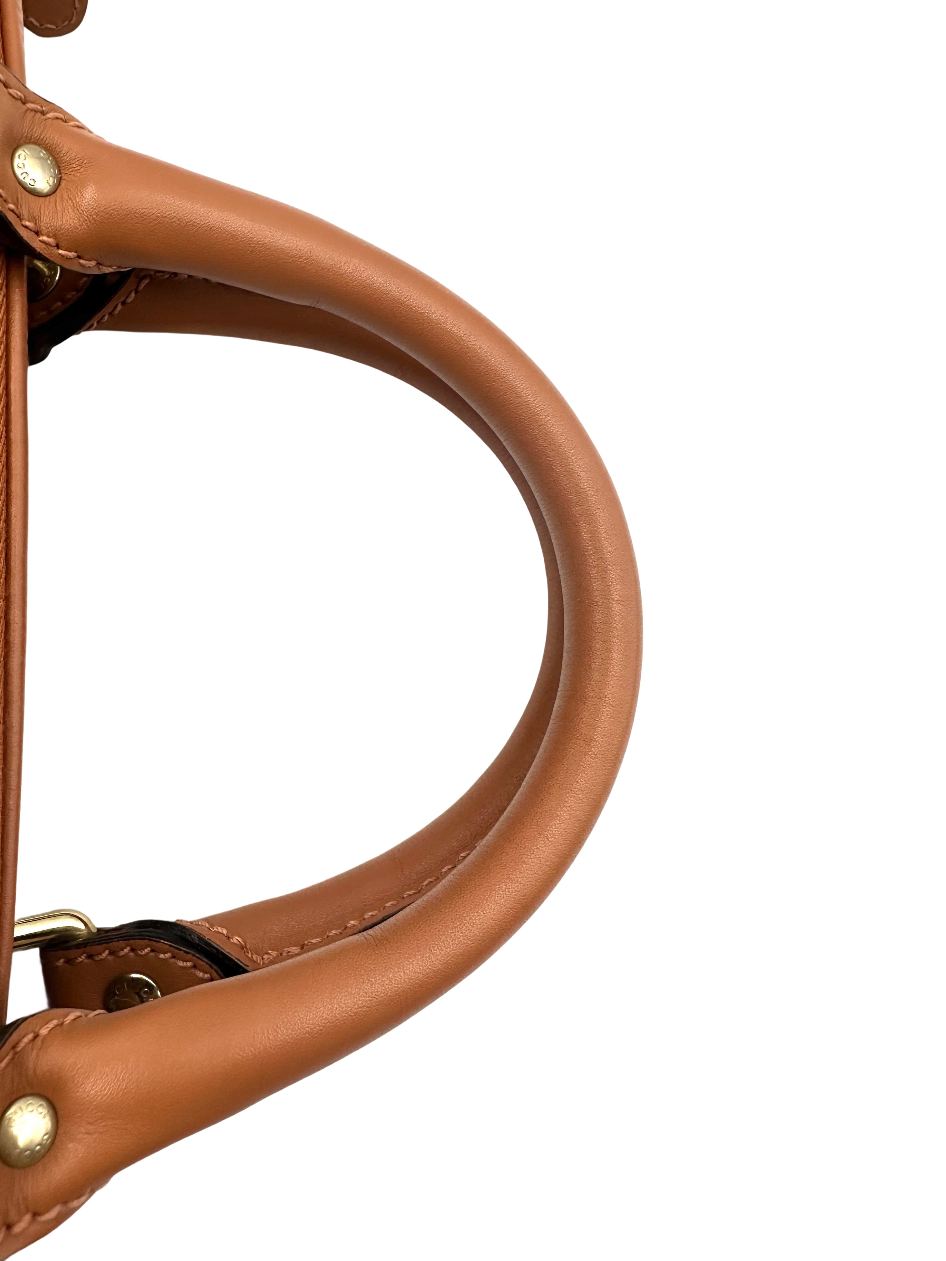 Gucci GG Supreme Canvas Boston Handle Bag GG911