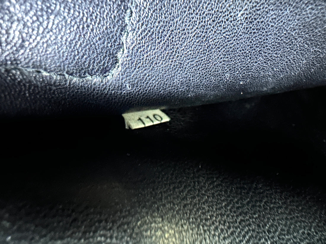 Prada Double Black Saffiano Cuir Leather Handle Bag PR309