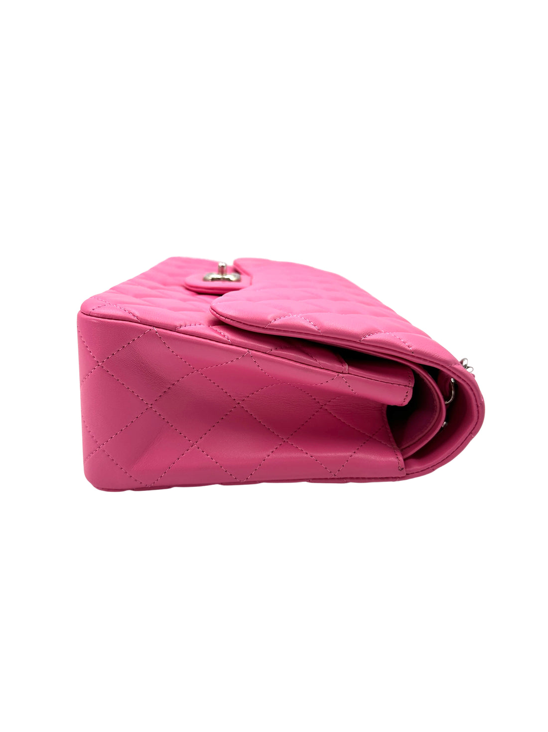 Chanel Classic Flap Pink Quilted Lambskin Shoulder Bag(17***73) CC1882