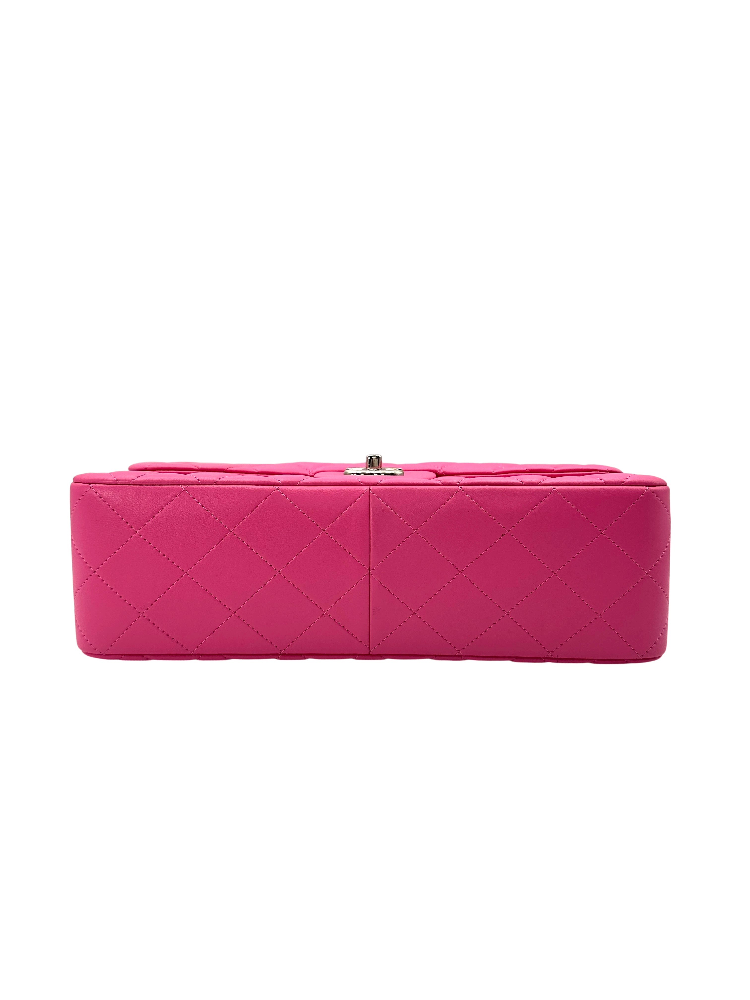 Chanel Classic Flap Pink Quilted Lambskin Shoulder Bag(17***73) CC1882