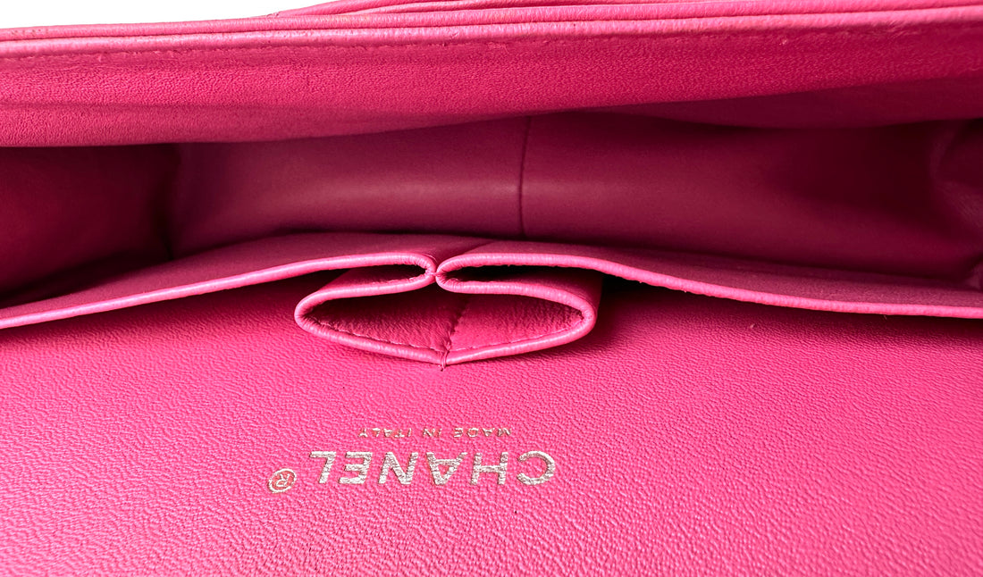 Chanel Classic Flap Pink Quilted Lambskin Shoulder Bag(17***73) CC1882
