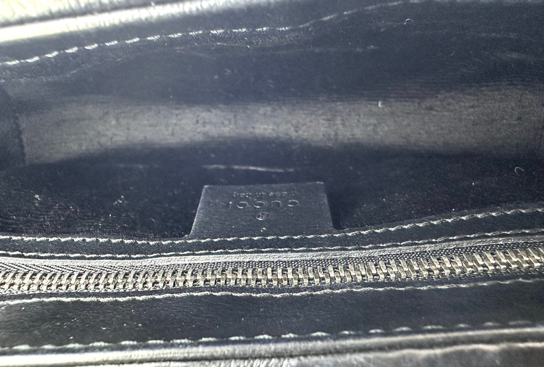 Gucci GG Marmont Black Sequin Shoulder Bag GG914