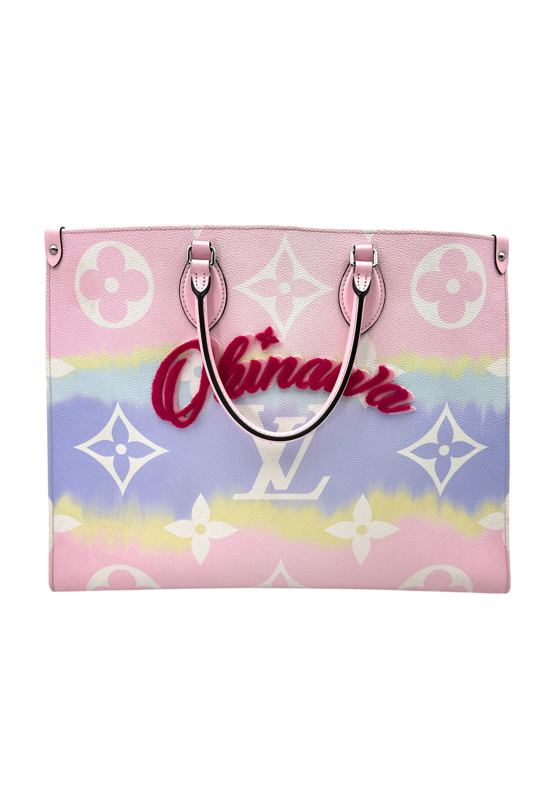 Louis Vuitton LV Escale OnTheGo GM Pink Tote Handle Bag LV2609